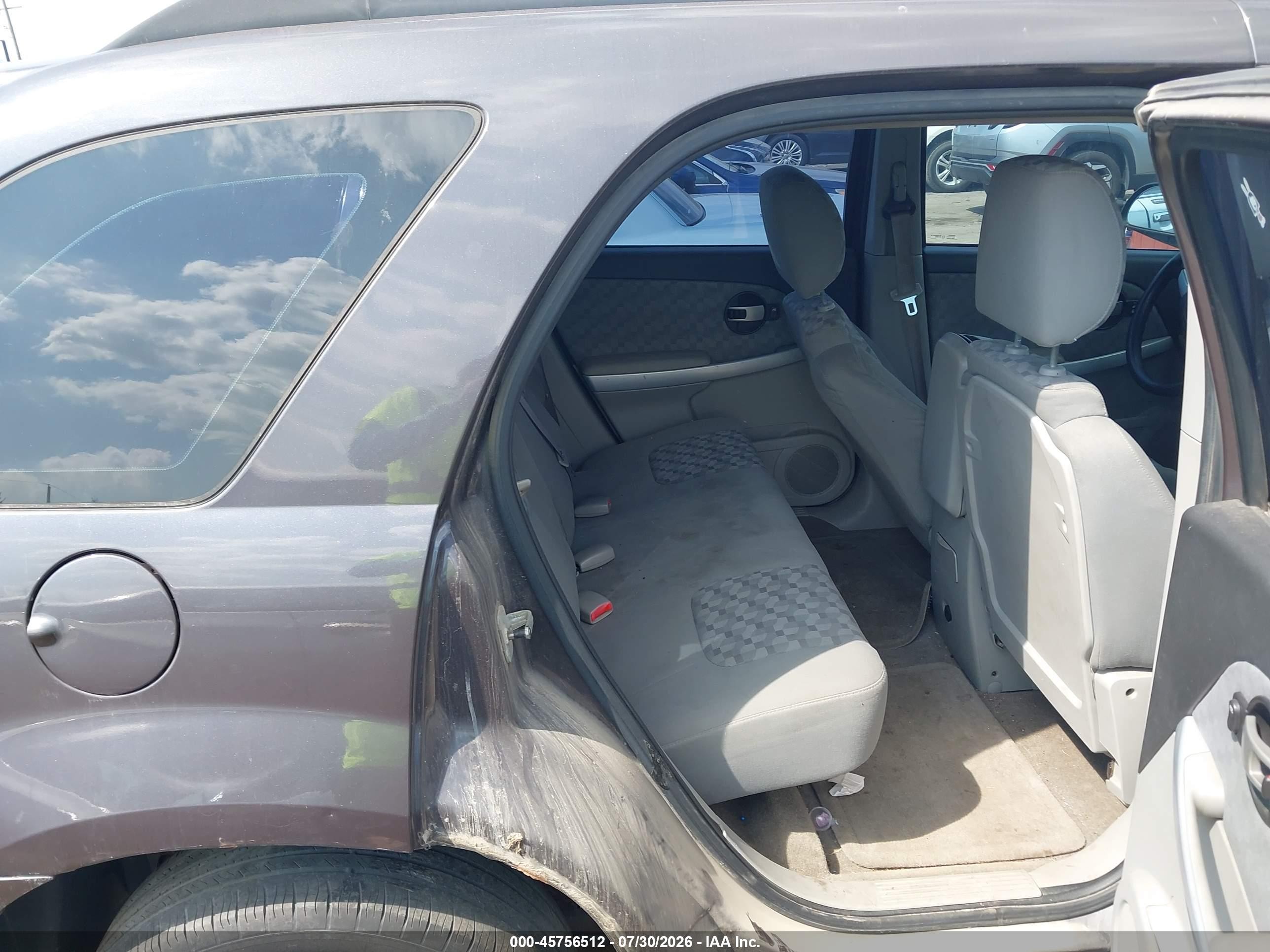 2007 Chevrolet Equinox Ls Gray vin: 2CNDL13FX76021319