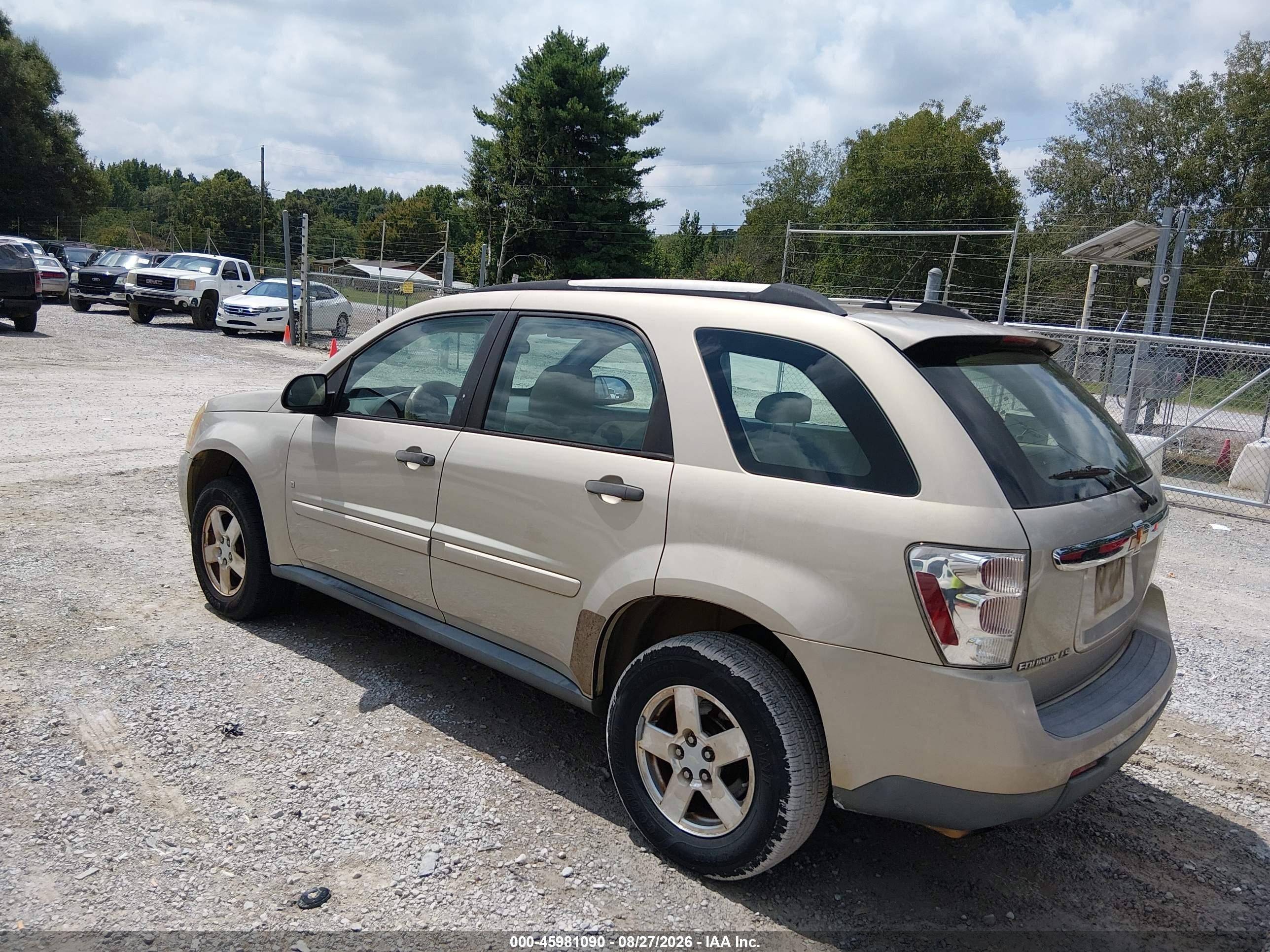 2009 Chevrolet Equinox Ls Gold vin: 2CNDL13FX96215108