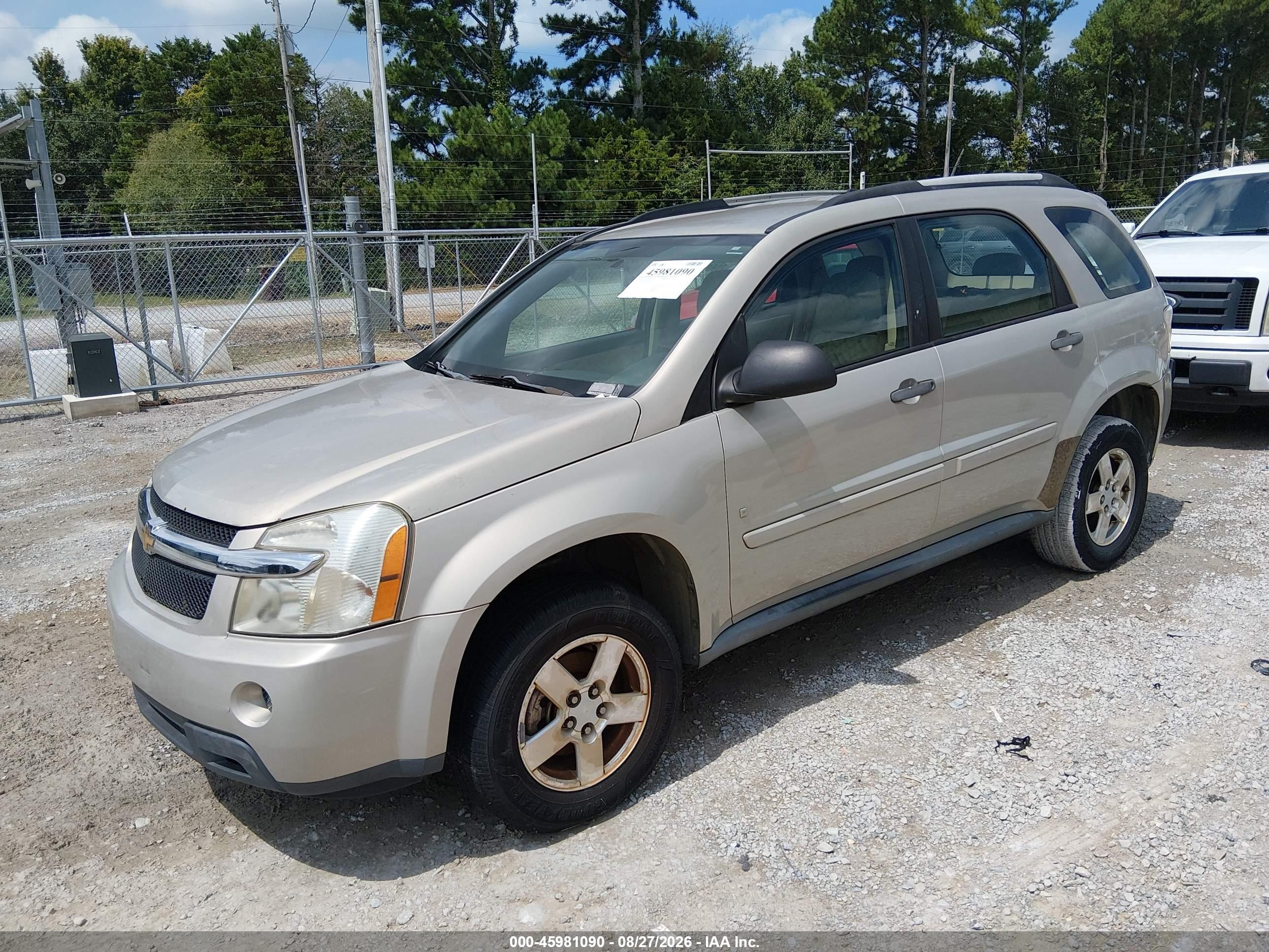 2009 Chevrolet Equinox Ls Gold vin: 2CNDL13FX96215108