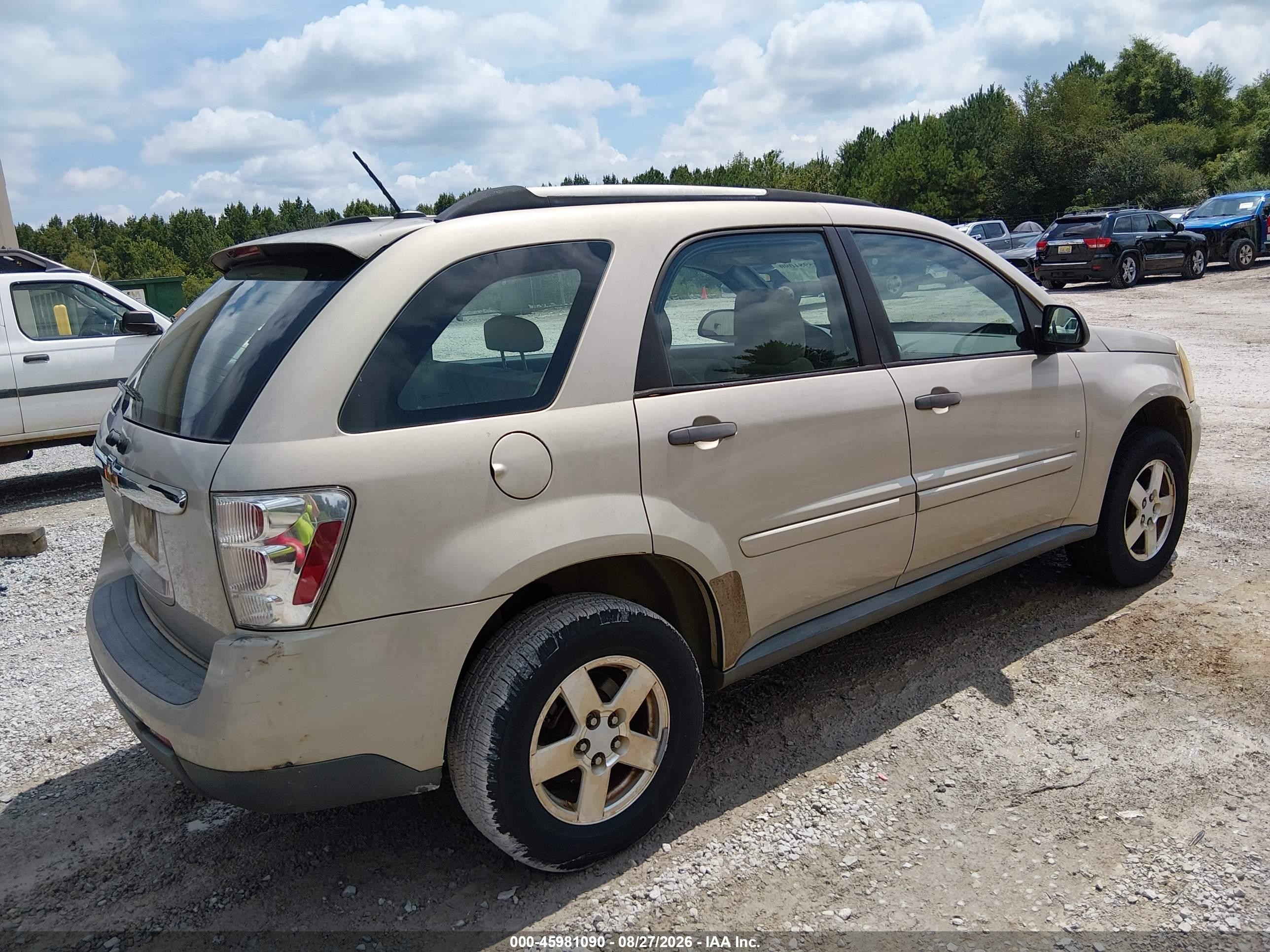 2009 Chevrolet Equinox Ls Gold vin: 2CNDL13FX96215108