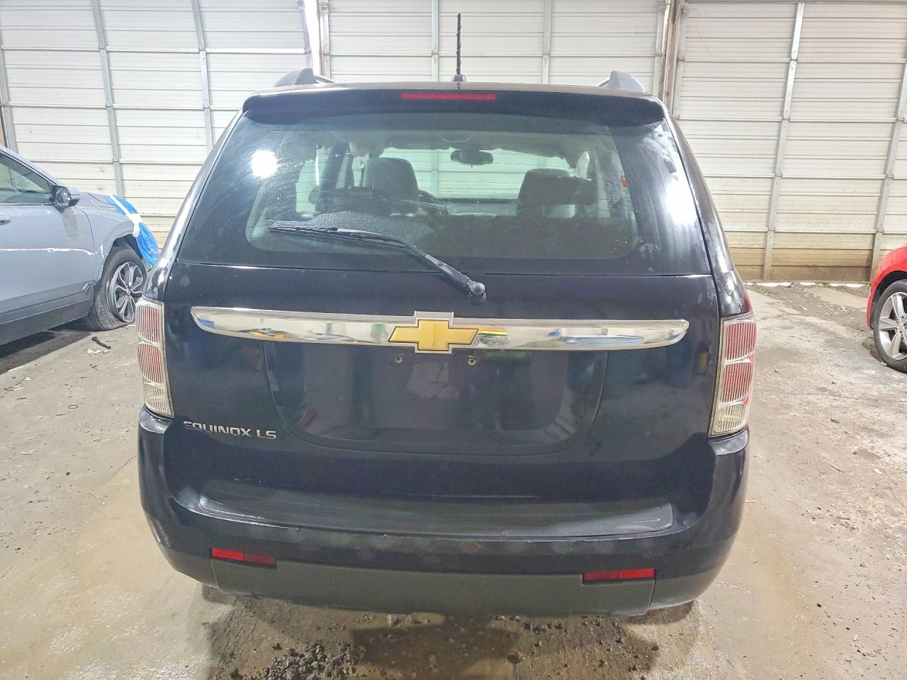 2009 Chevrolet Equinox Ls Black vin: 2CNDL13FX96220115