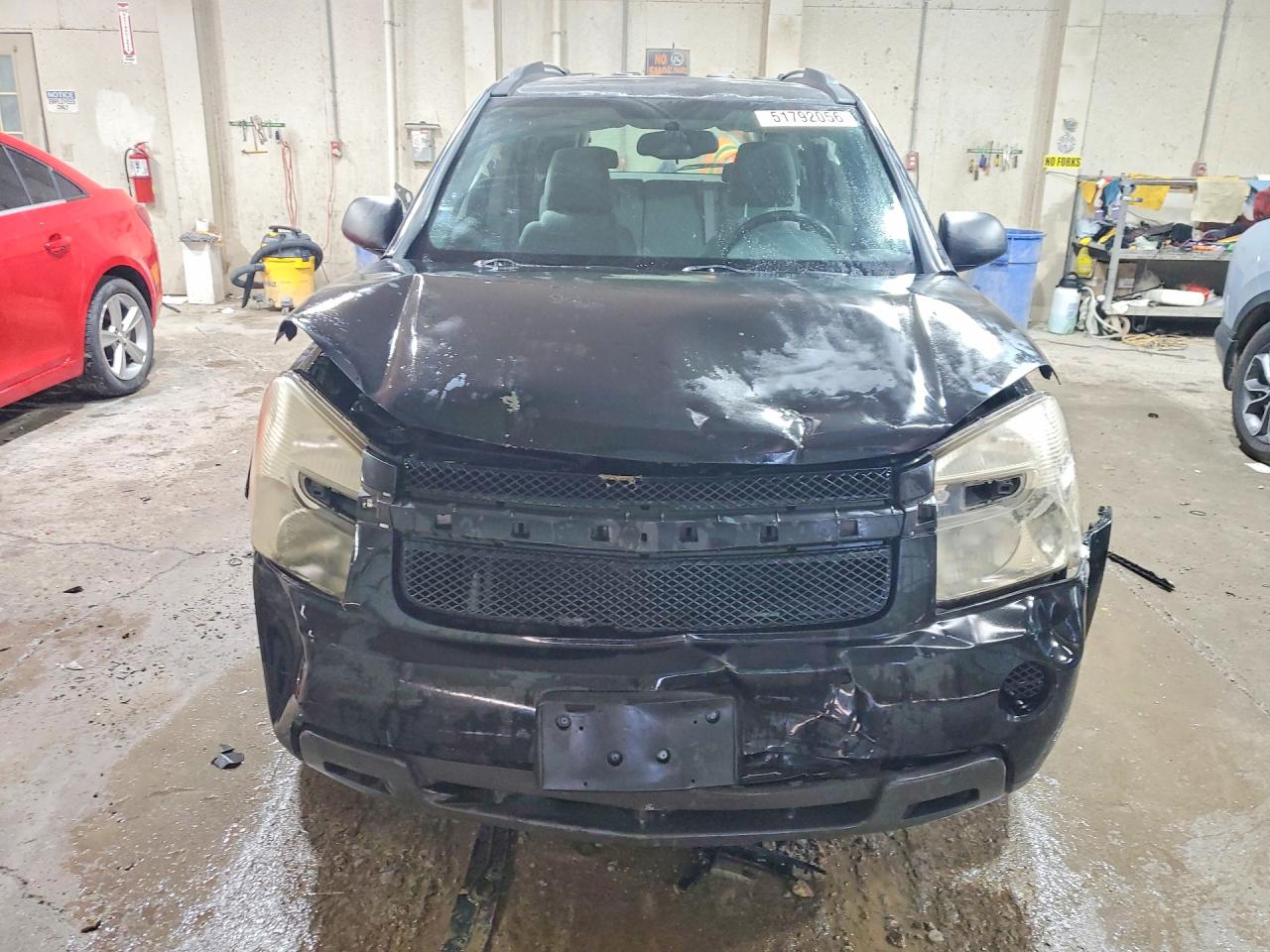 2009 Chevrolet Equinox Ls Black vin: 2CNDL13FX96220115