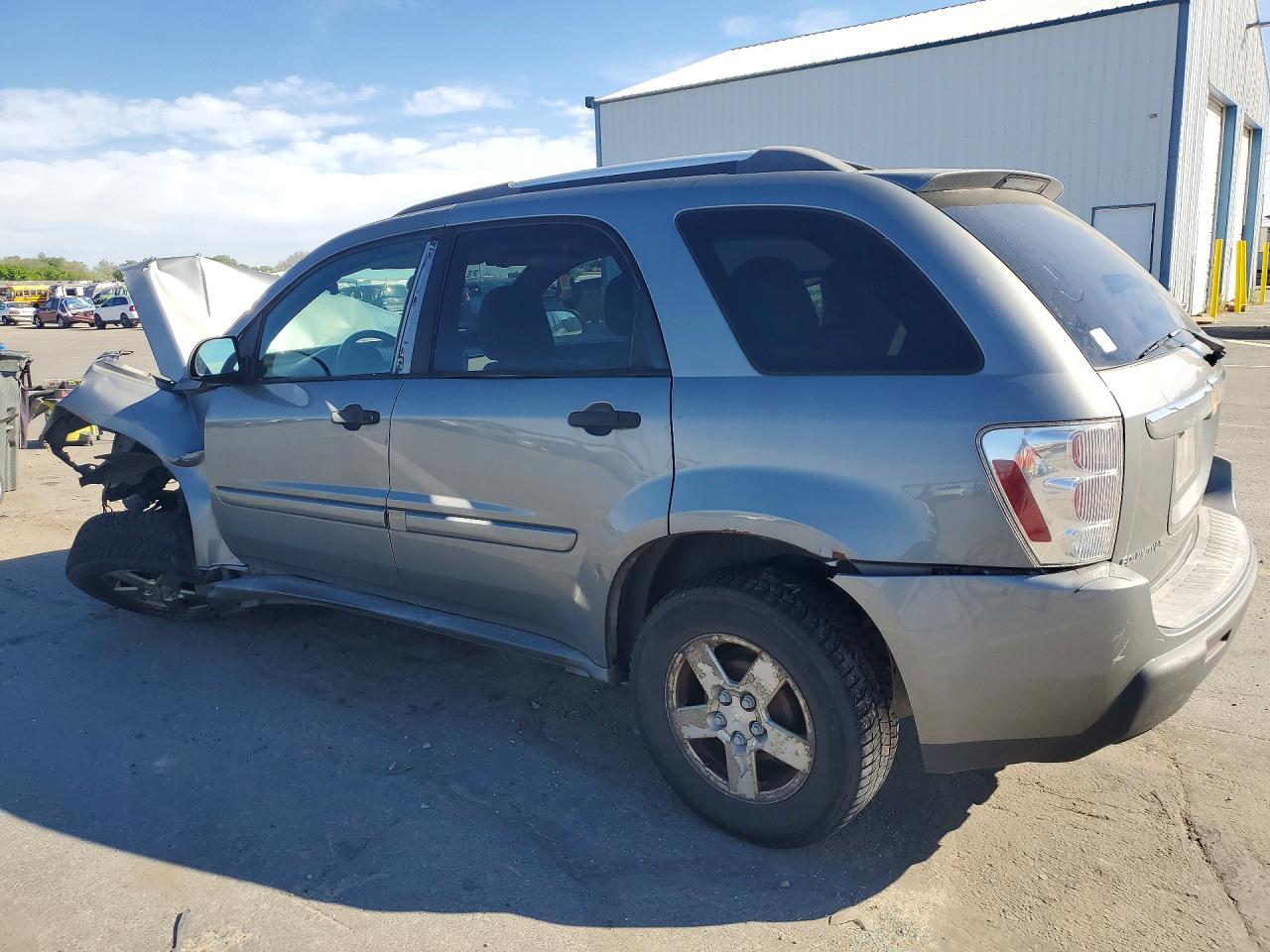 2005 Chevrolet Equinox Ls Серый vin: 2CNDL23F056134845