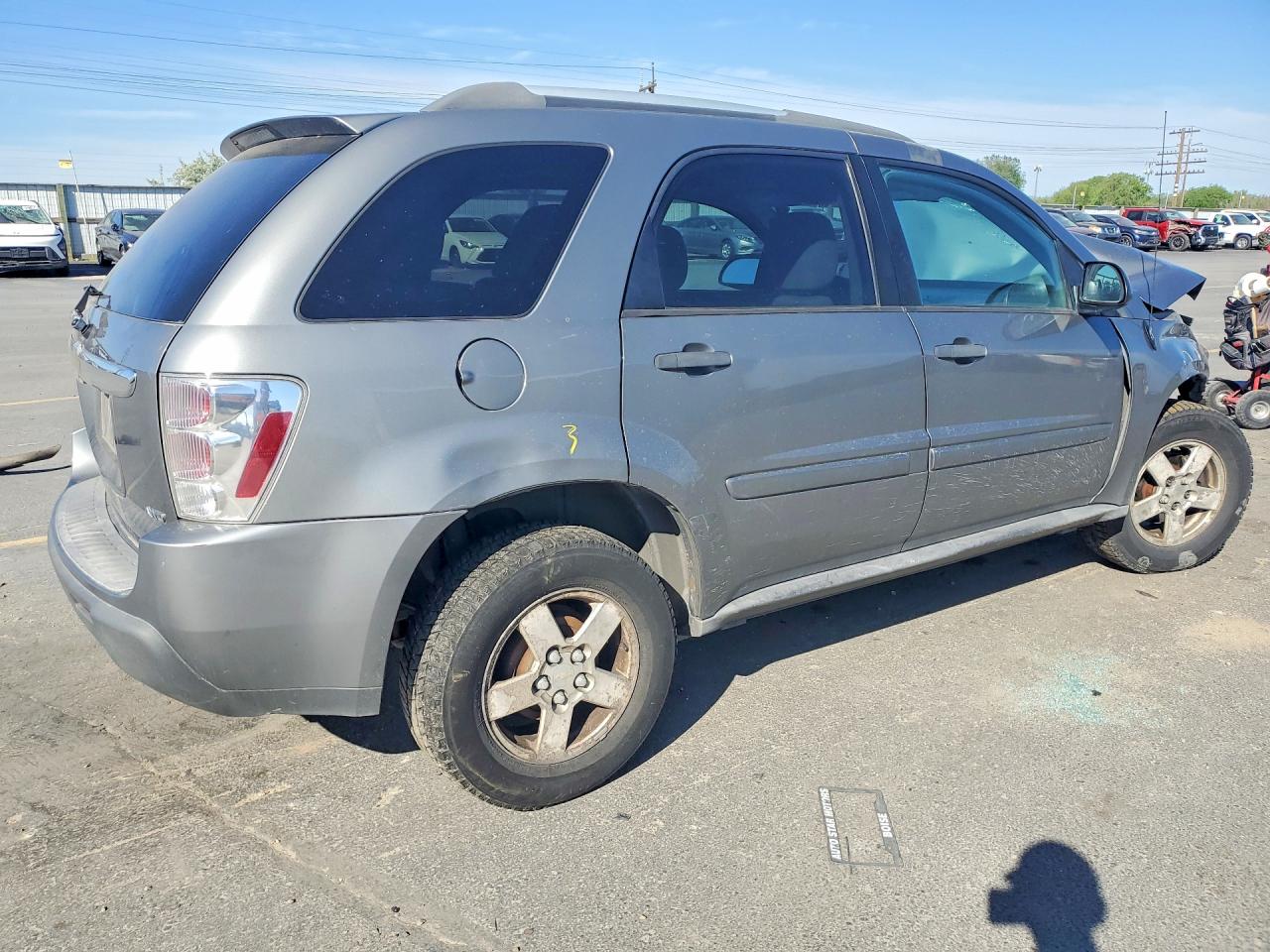 2005 Chevrolet Equinox Ls Серый vin: 2CNDL23F056134845