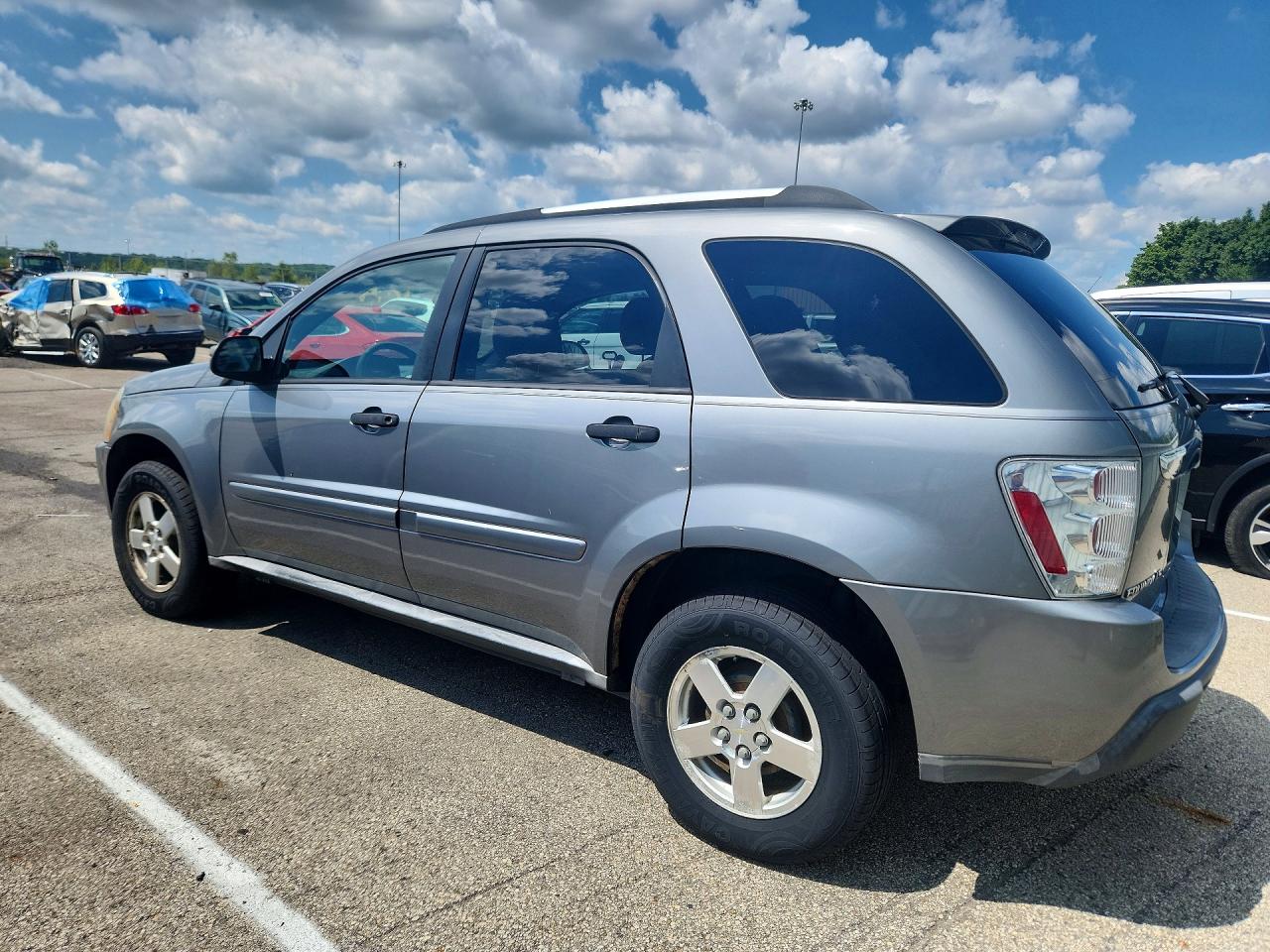 2005 Chevrolet Equinox Ls Silver vin: 2CNDL23F056207745