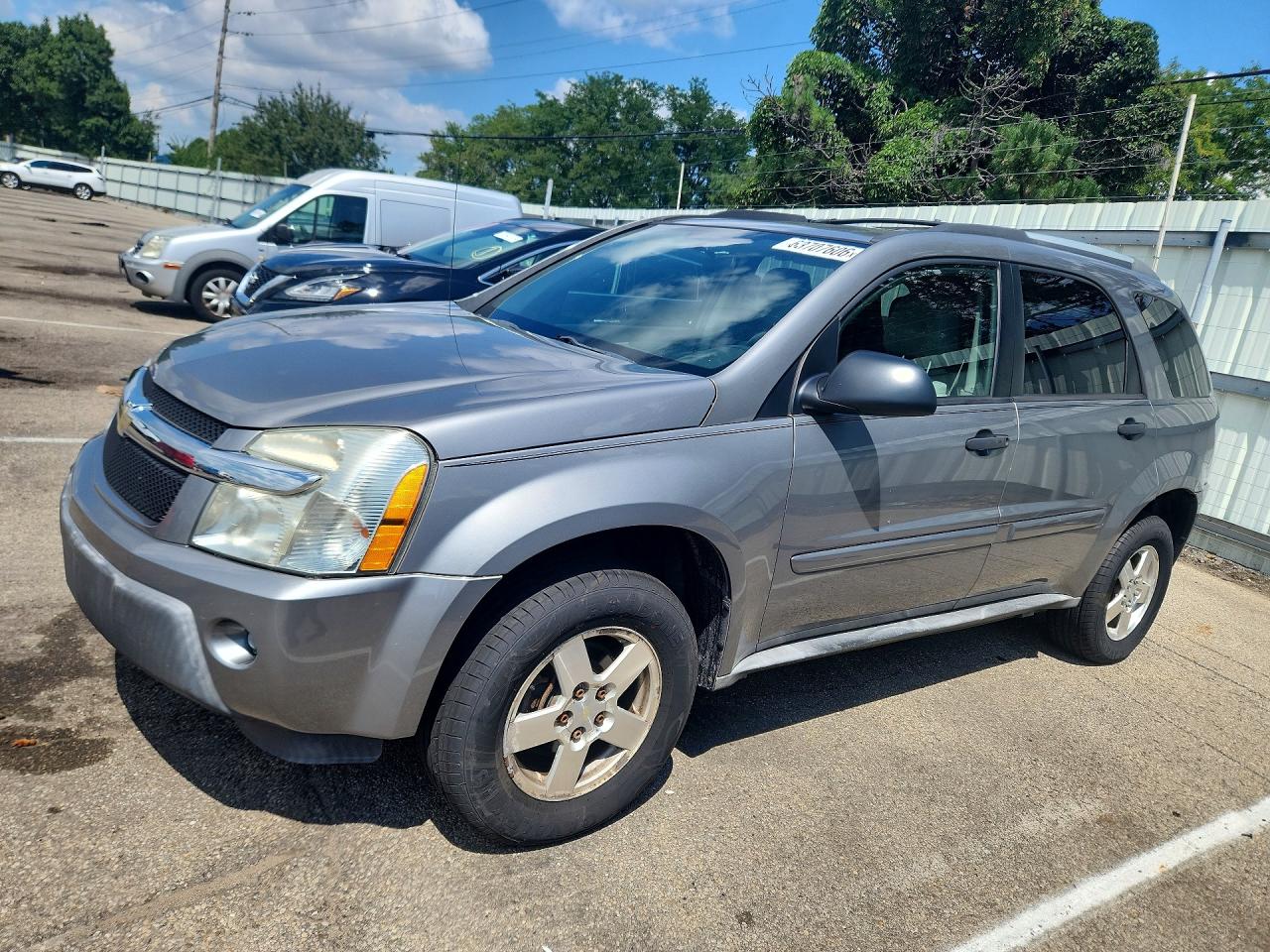 2005 Chevrolet Equinox Ls Серебряный vin: 2CNDL23F056207745