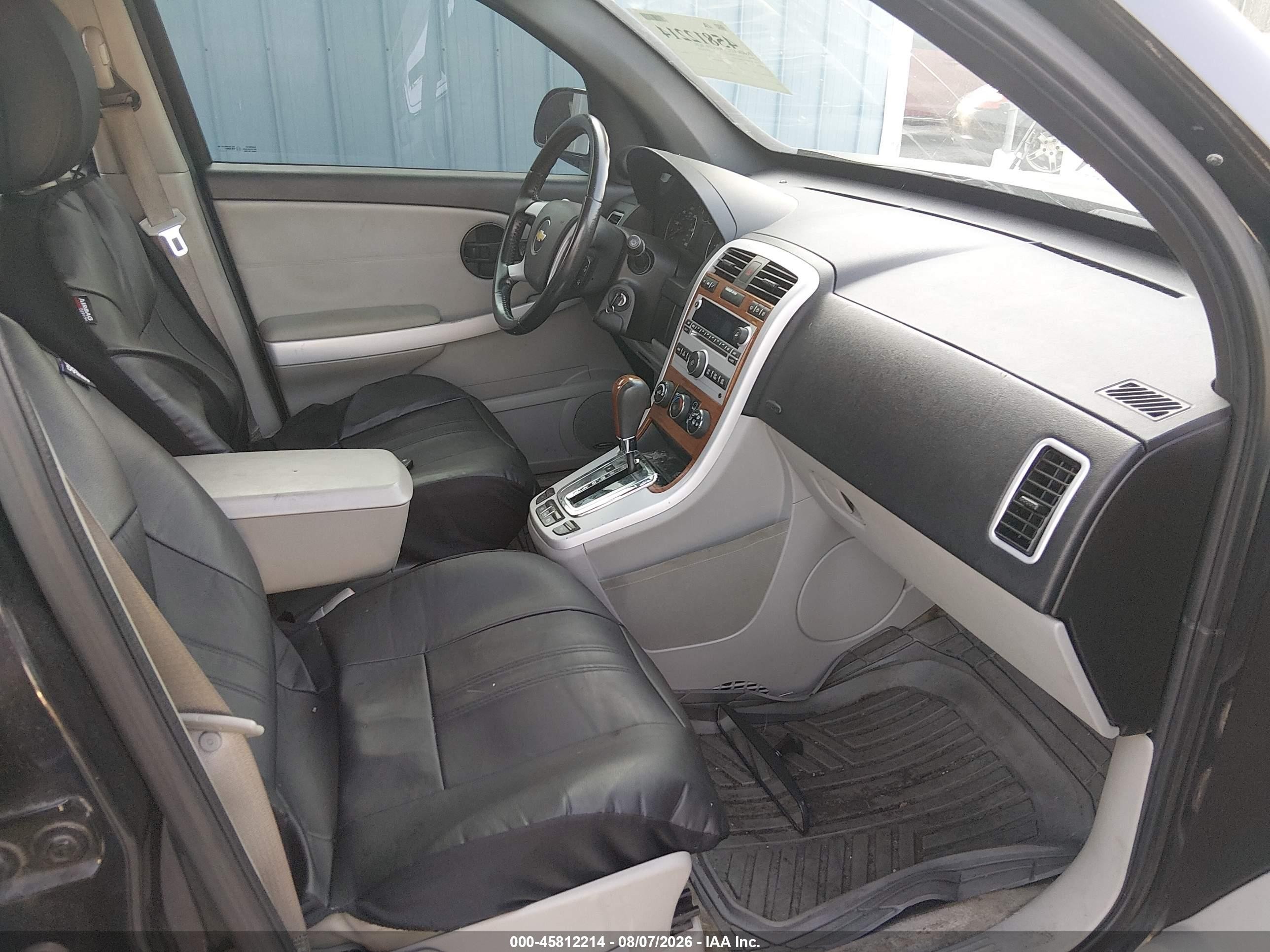 2008 Chevrolet Equinox Ls Black vin: 2CNDL23F086031039