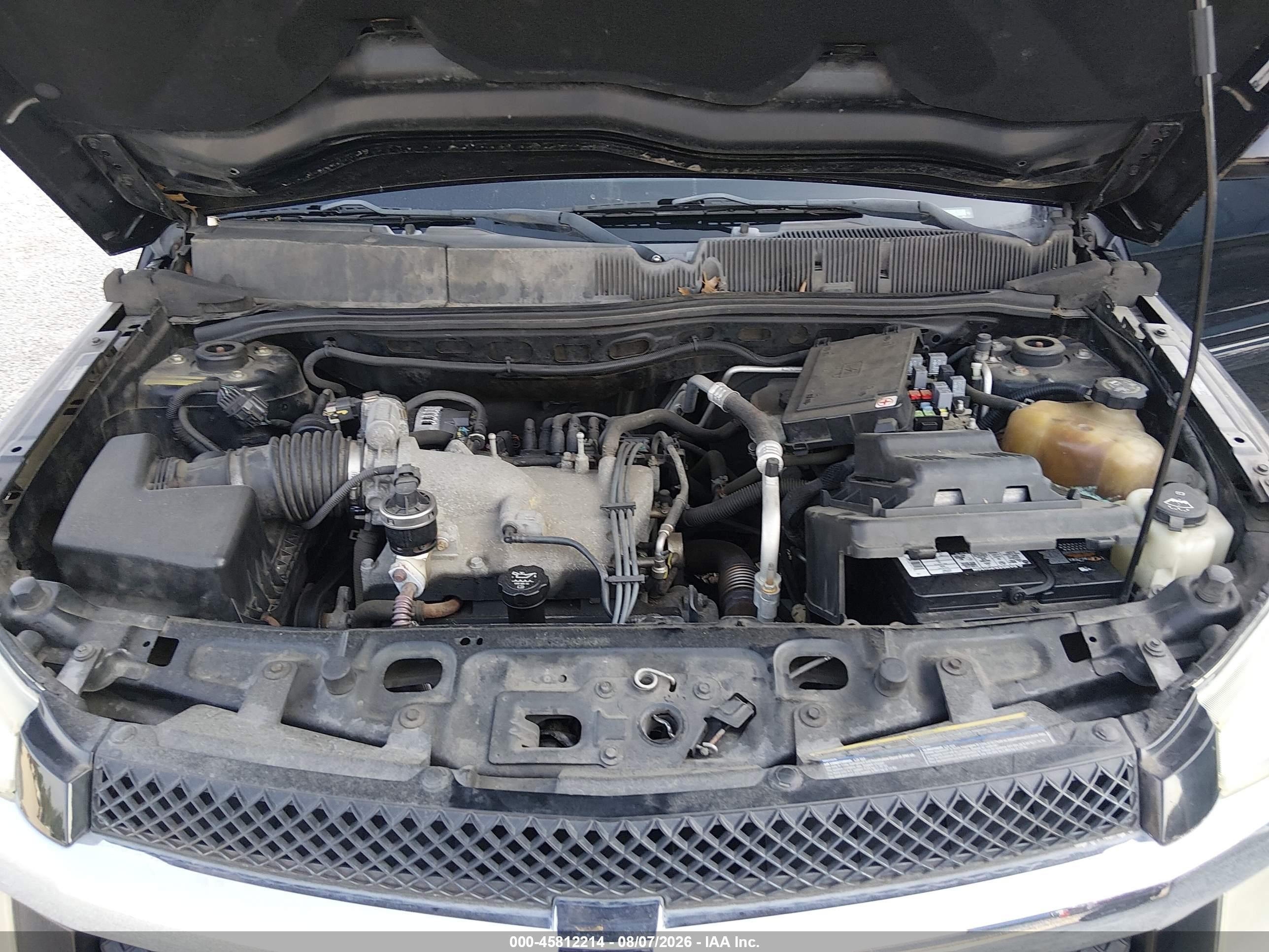 2008 Chevrolet Equinox Ls Black vin: 2CNDL23F086031039