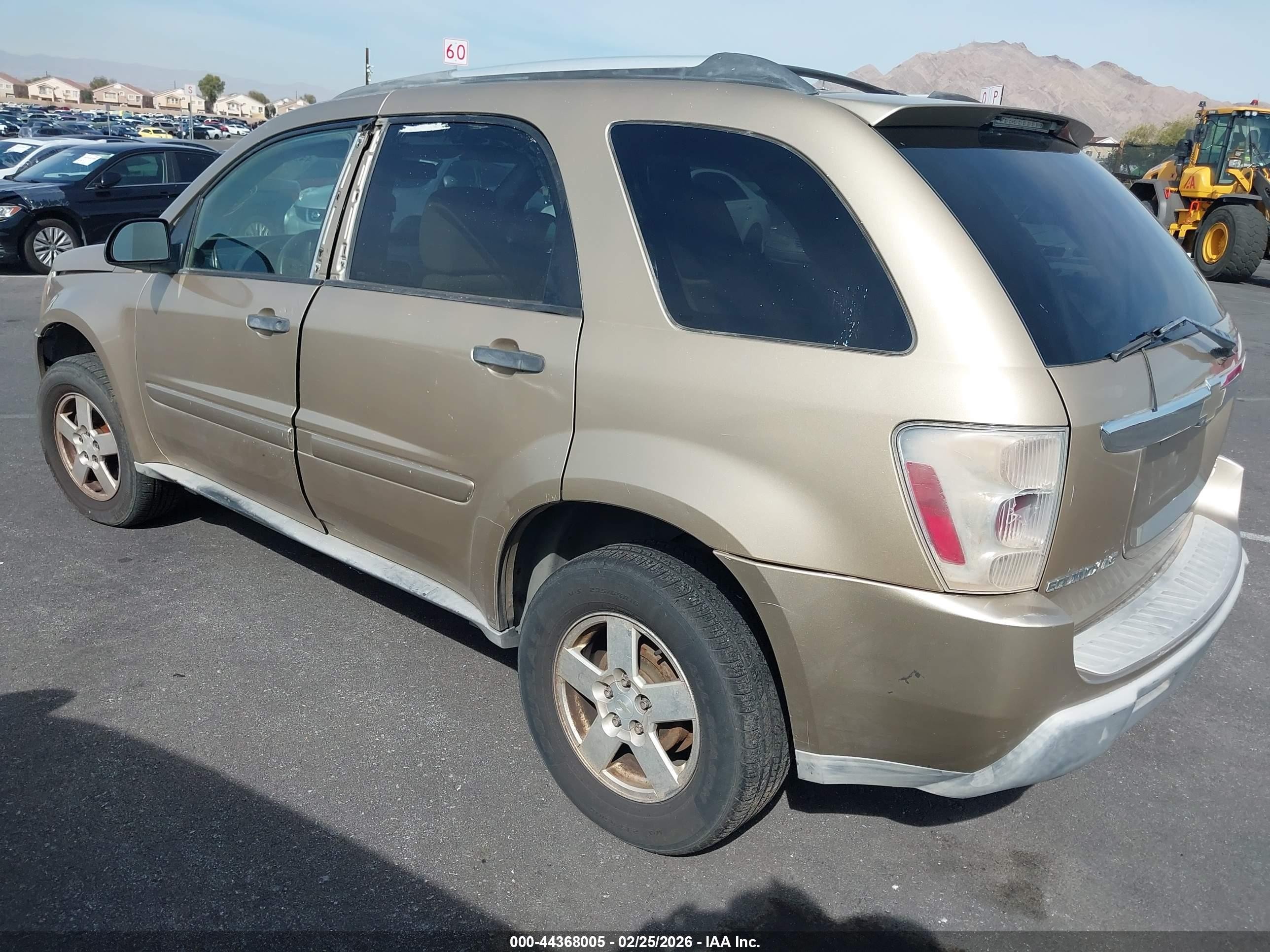 2005 Chevrolet Equinox Ls Brown vin: 2CNDL23F156081332