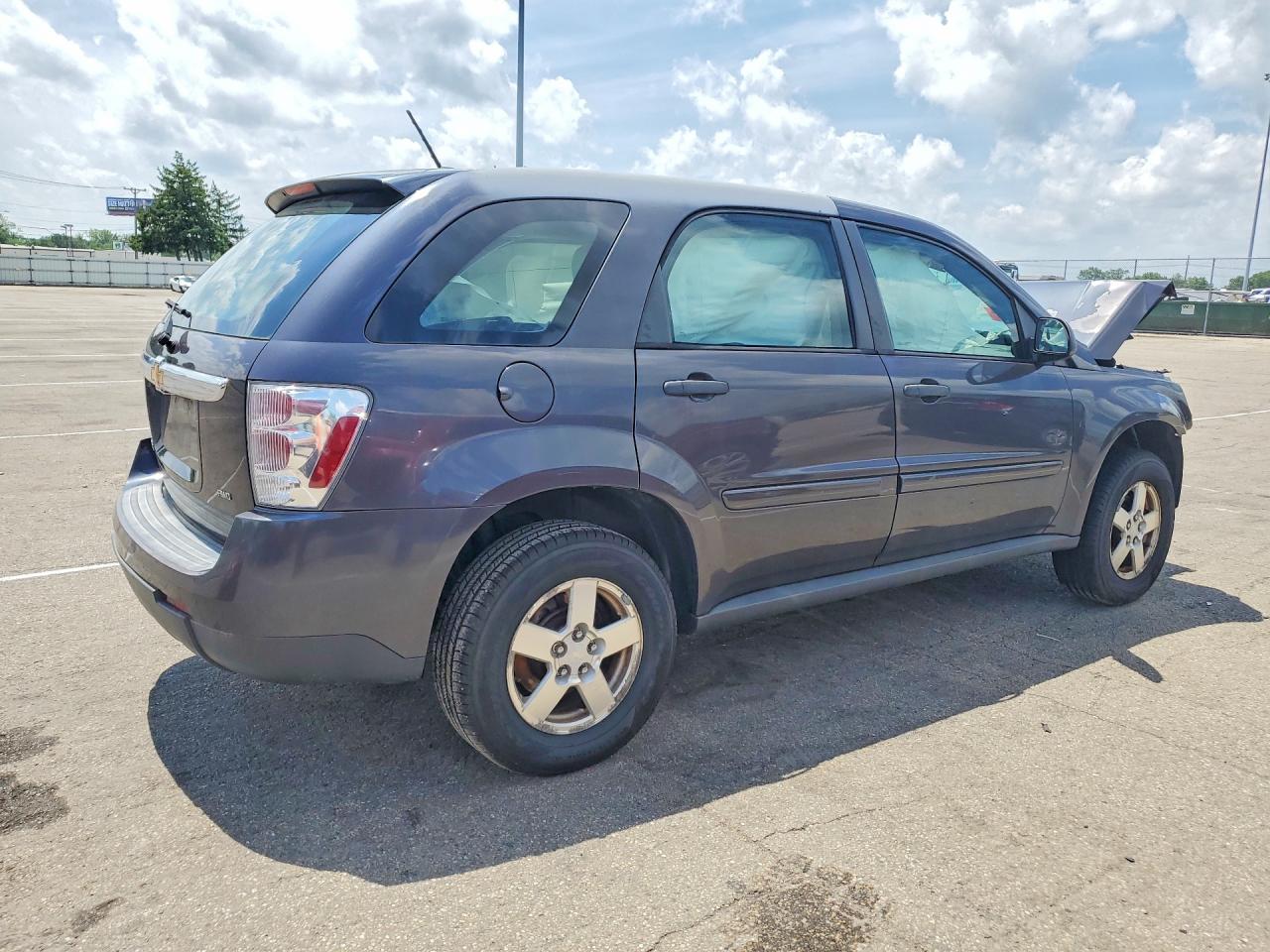 2008 Chevrolet Equinox Ls Charcoal vin: 2CNDL23F186314310