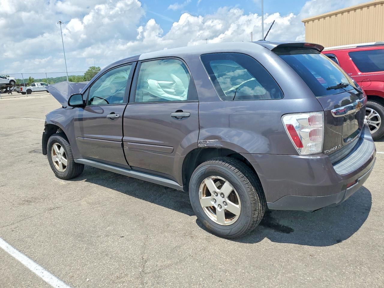 2008 Chevrolet Equinox Ls Charcoal vin: 2CNDL23F186314310