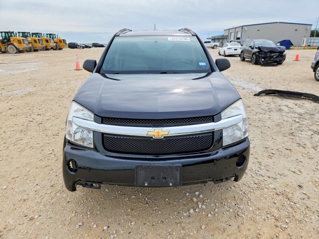 2008 Chevrolet Equinox Ls Black vin: 2CNDL23F286056010