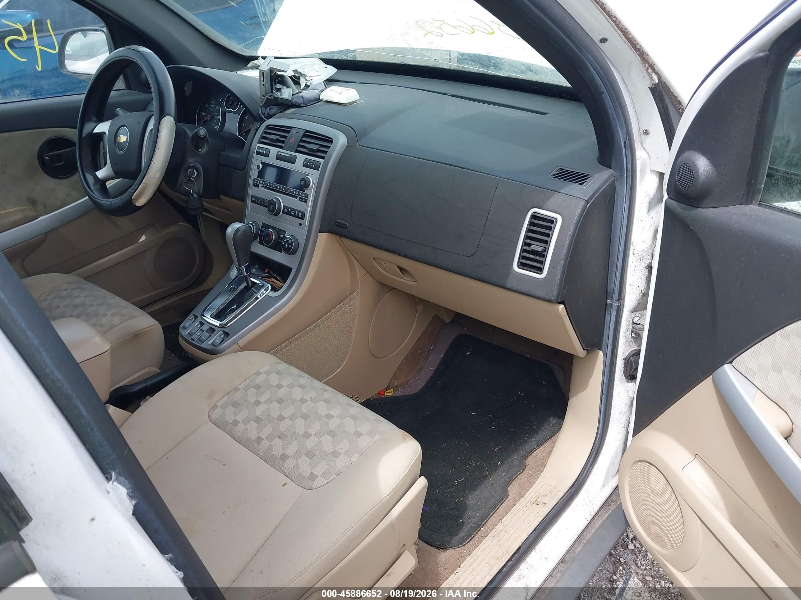 2009 Chevrolet Equinox Ls White vin: 2CNDL23F396235318