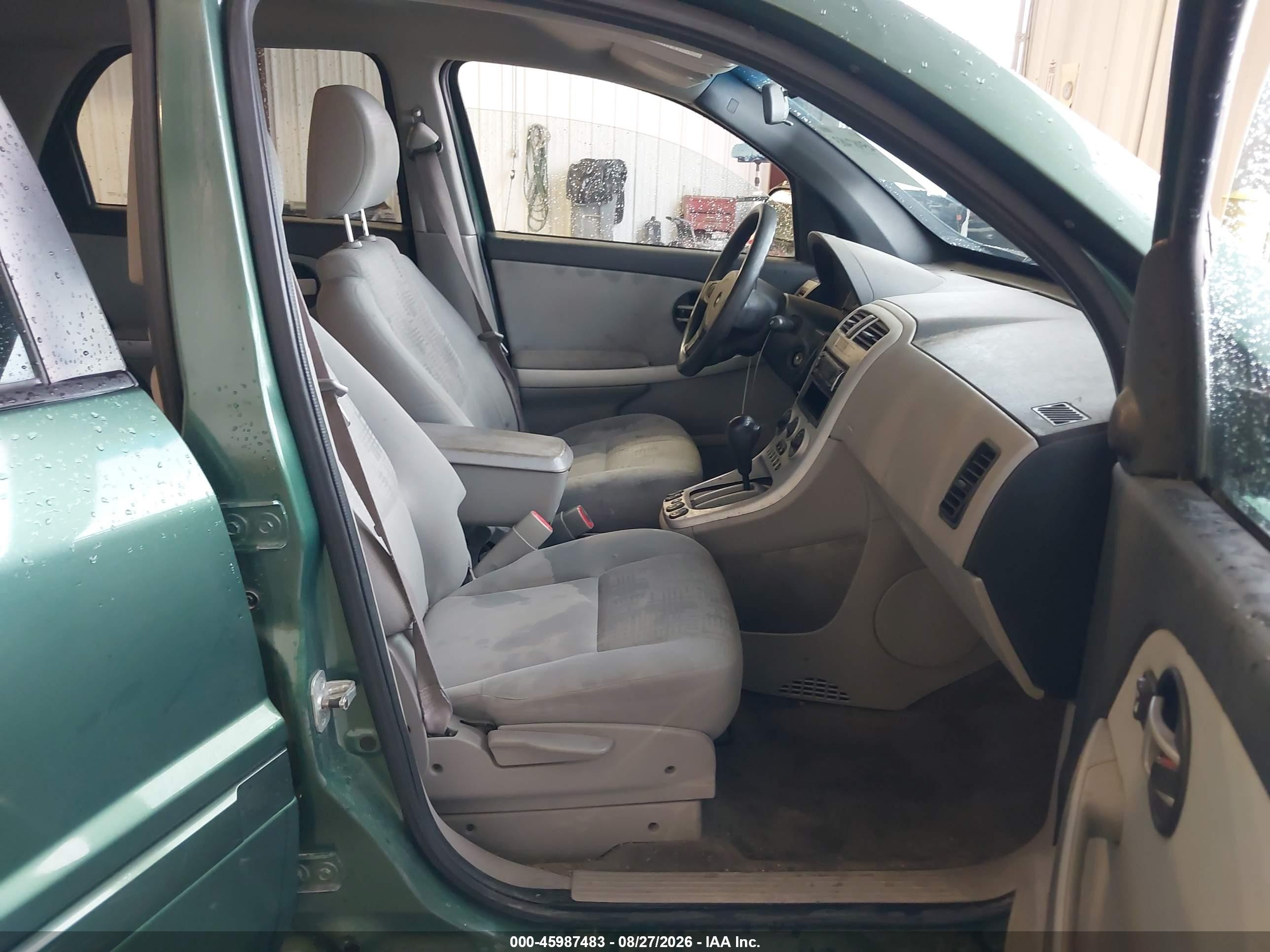 2005 Chevrolet Equinox Ls Green vin: 2CNDL23F556043862