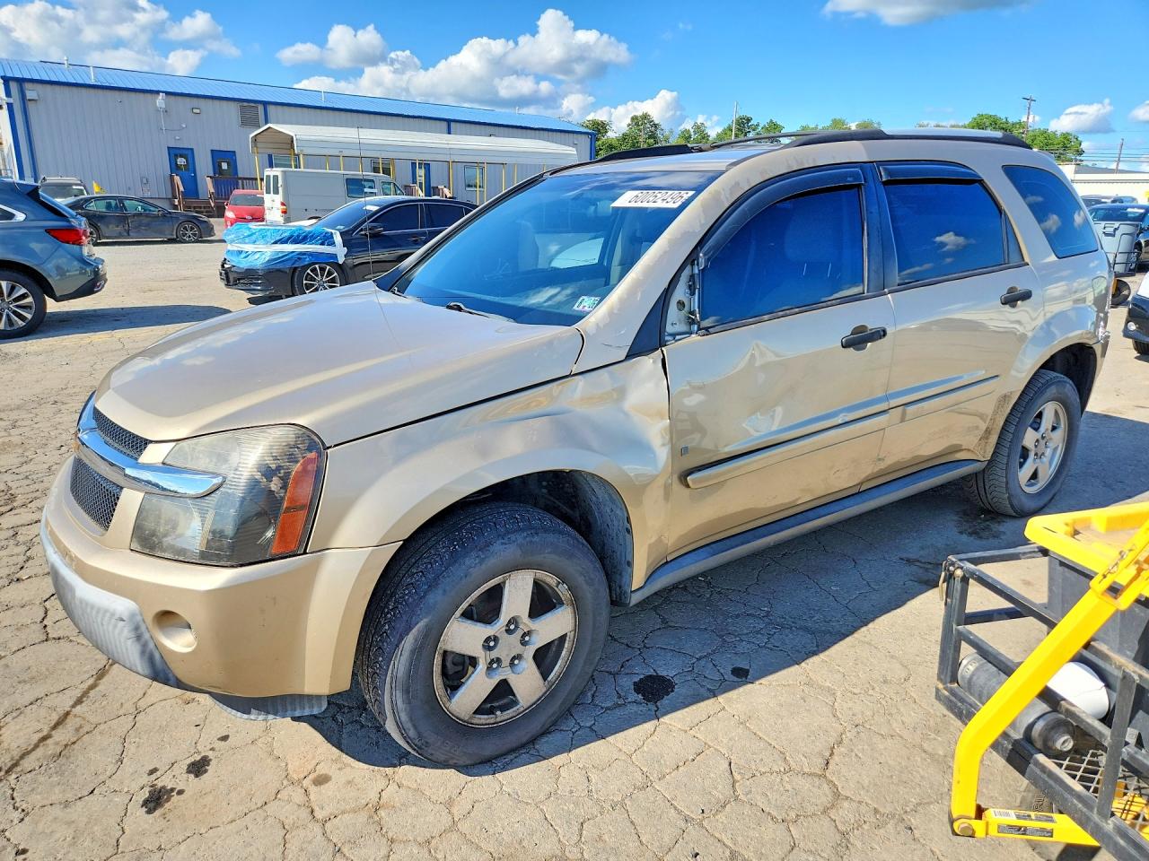 2006 Chevrolet Equinox Ls Gold vin: 2CNDL23F566152386
