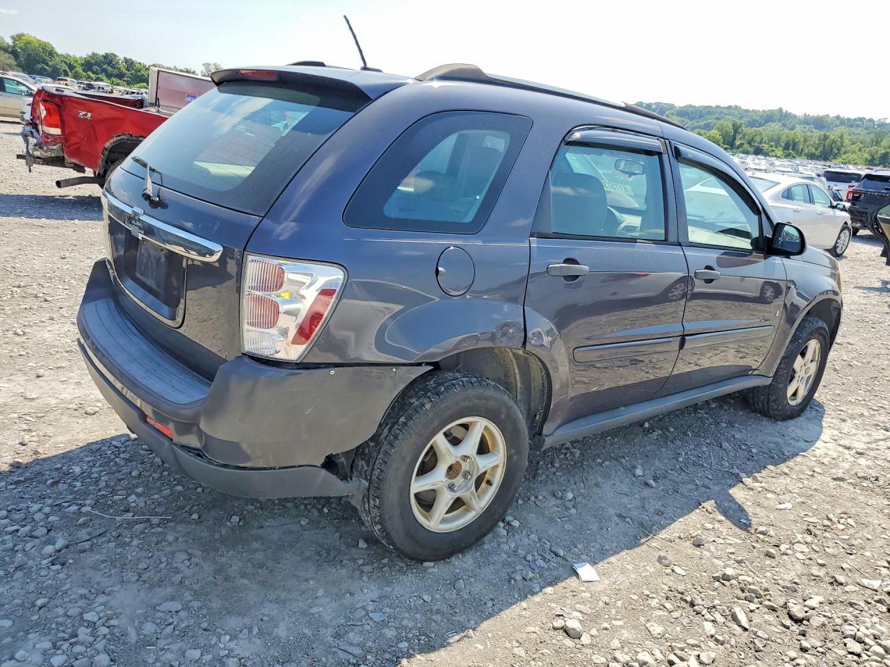 2008 Chevrolet Equinox Ls Gray vin: 2CNDL23F586283949