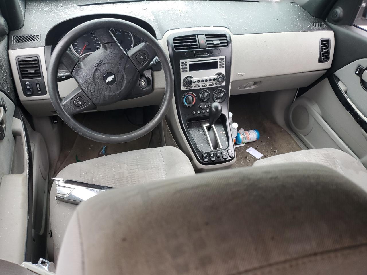 2005 Chevrolet Equinox Ls White vin: 2CNDL23F656042803