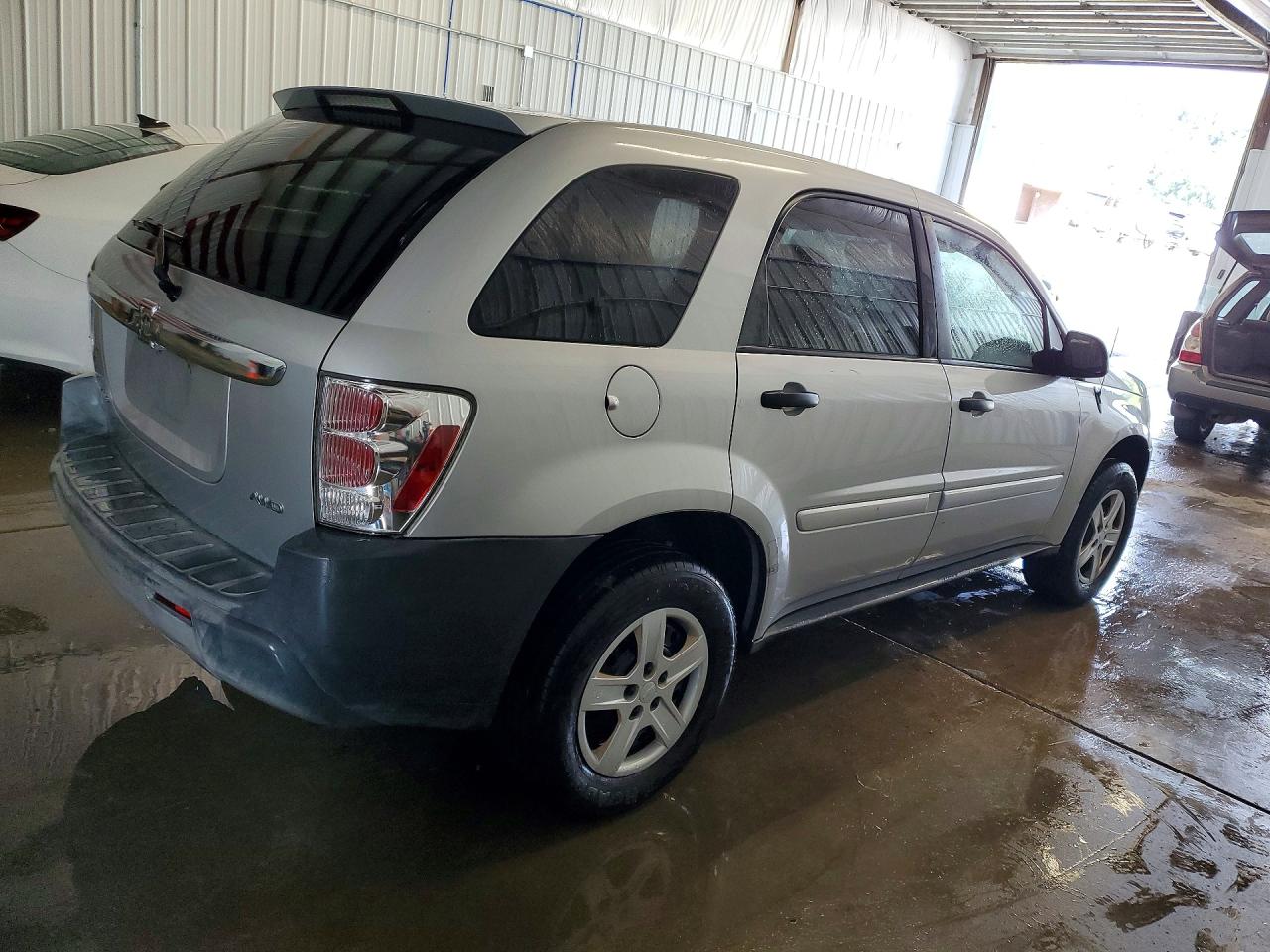 2005 Chevrolet Equinox Ls Silver vin: 2CNDL23F656200296