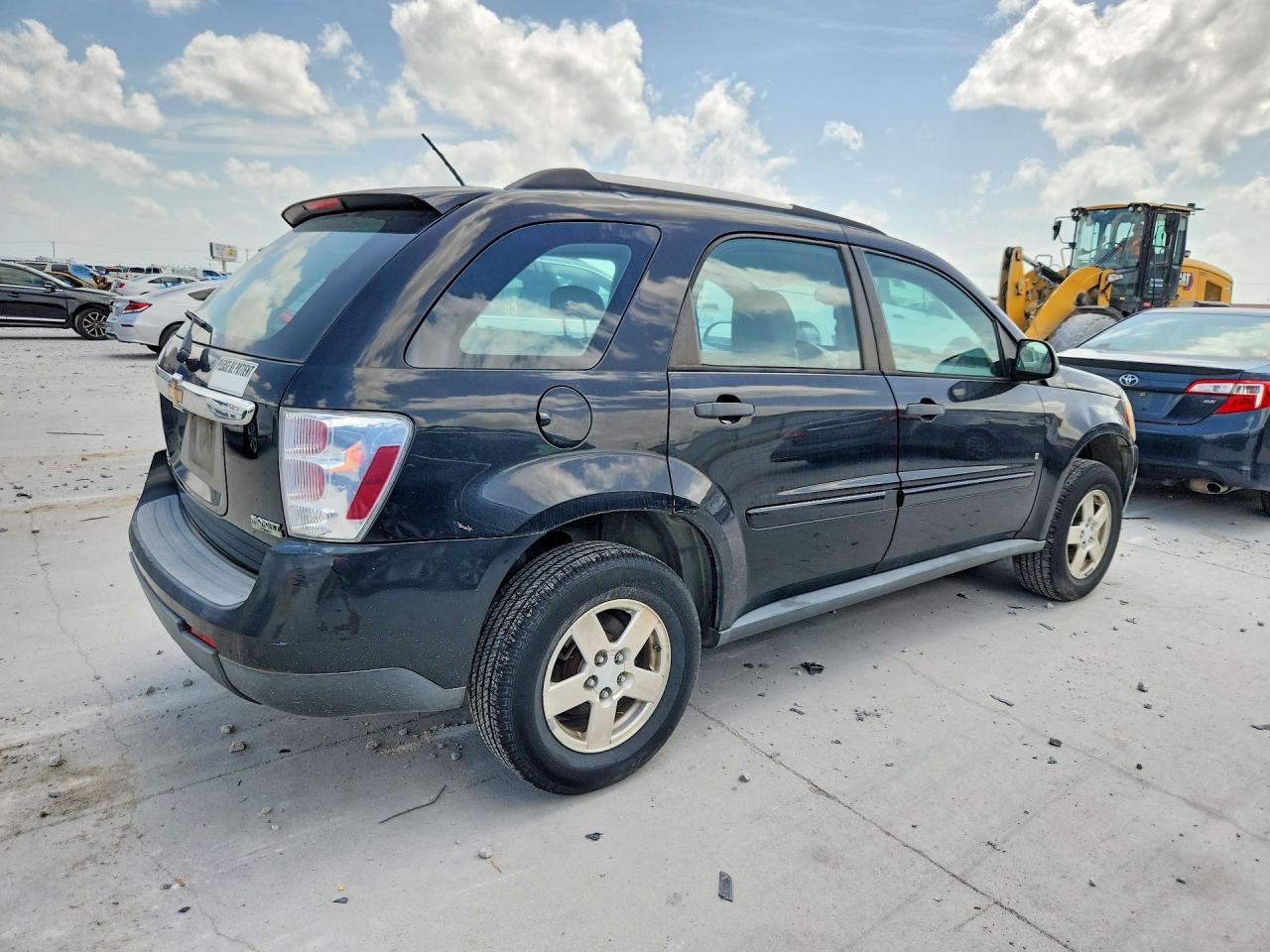 2008 Chevrolet Equinox Ls Черный vin: 2CNDL23F686062912