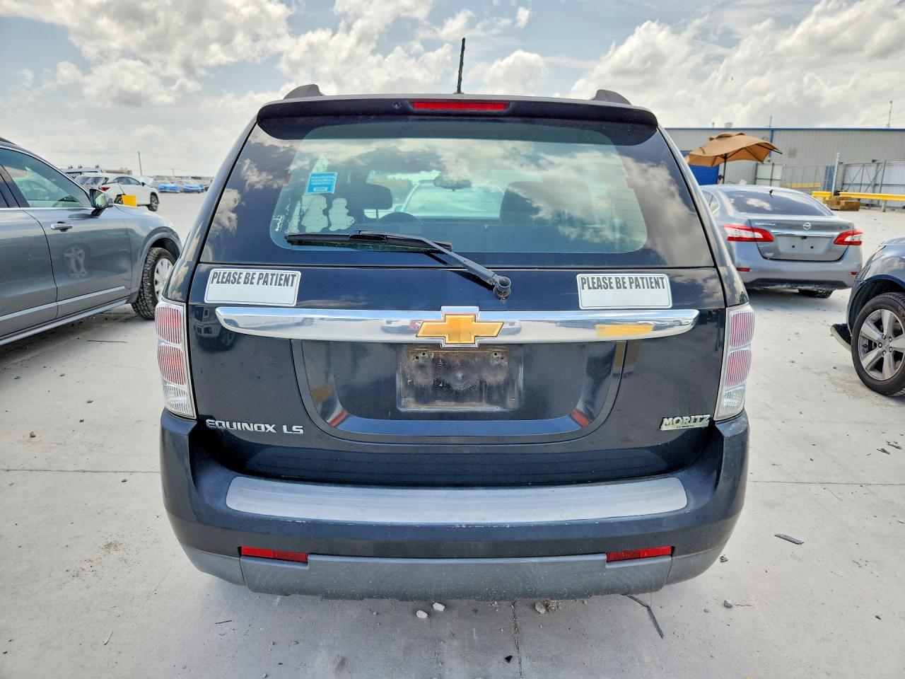 2008 Chevrolet Equinox Ls Черный vin: 2CNDL23F686062912