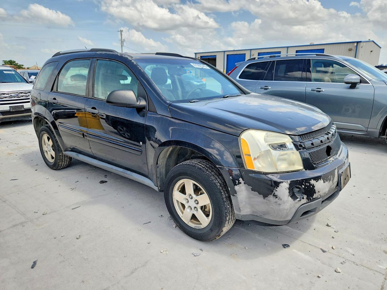 2008 Chevrolet Equinox Ls Черный vin: 2CNDL23F686062912