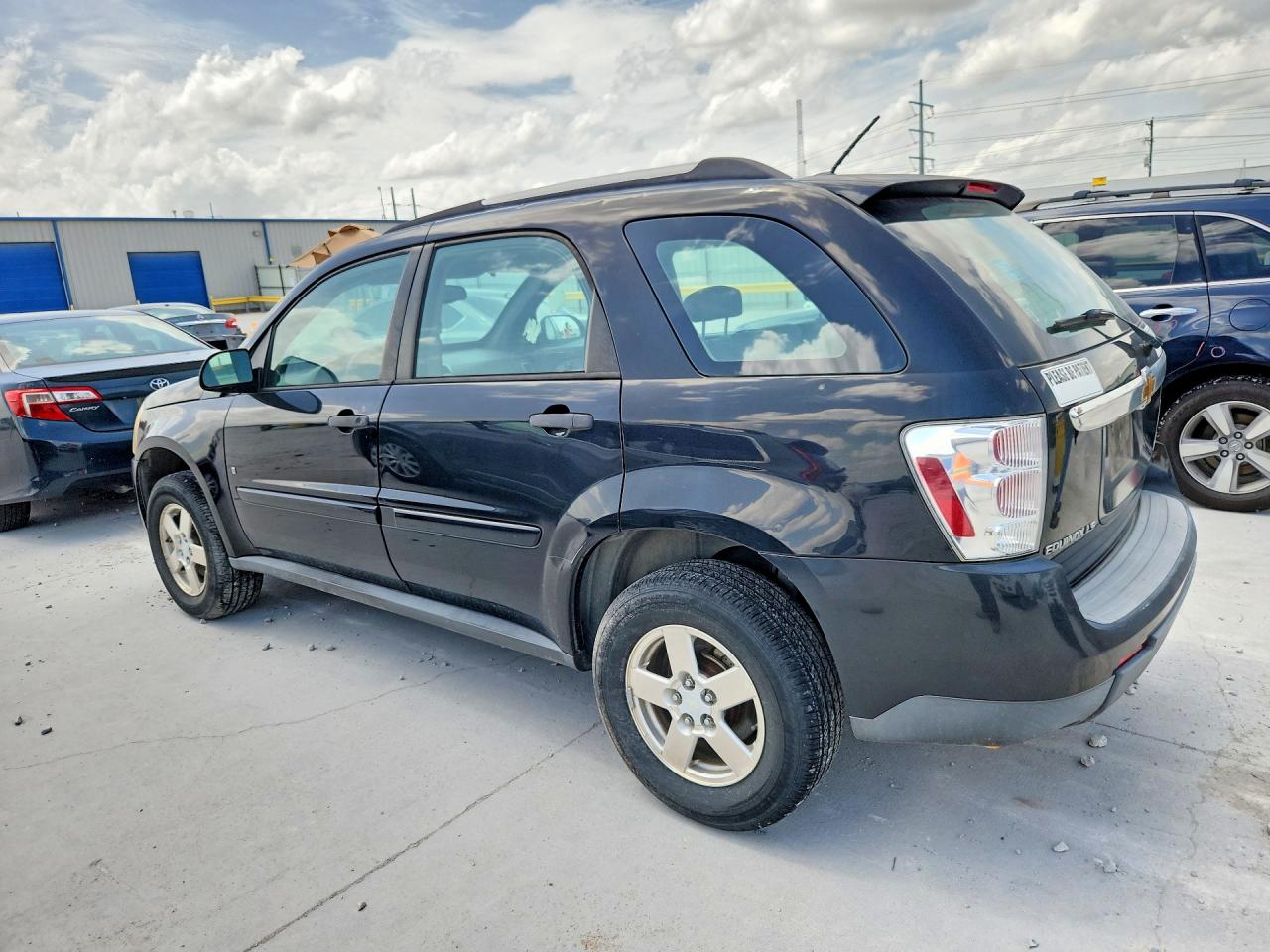 2008 Chevrolet Equinox Ls Черный vin: 2CNDL23F686062912
