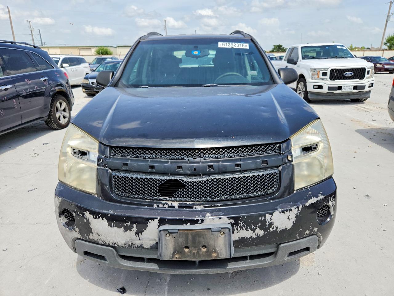 2008 Chevrolet Equinox Ls Черный vin: 2CNDL23F686062912