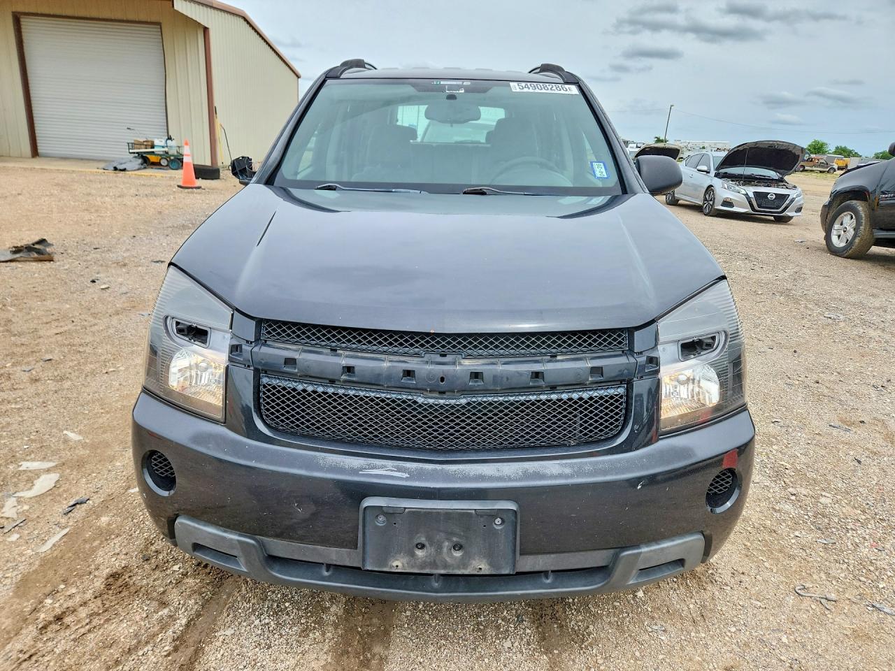 2008 Chevrolet Equinox Ls Black vin: 2CNDL23F686294474