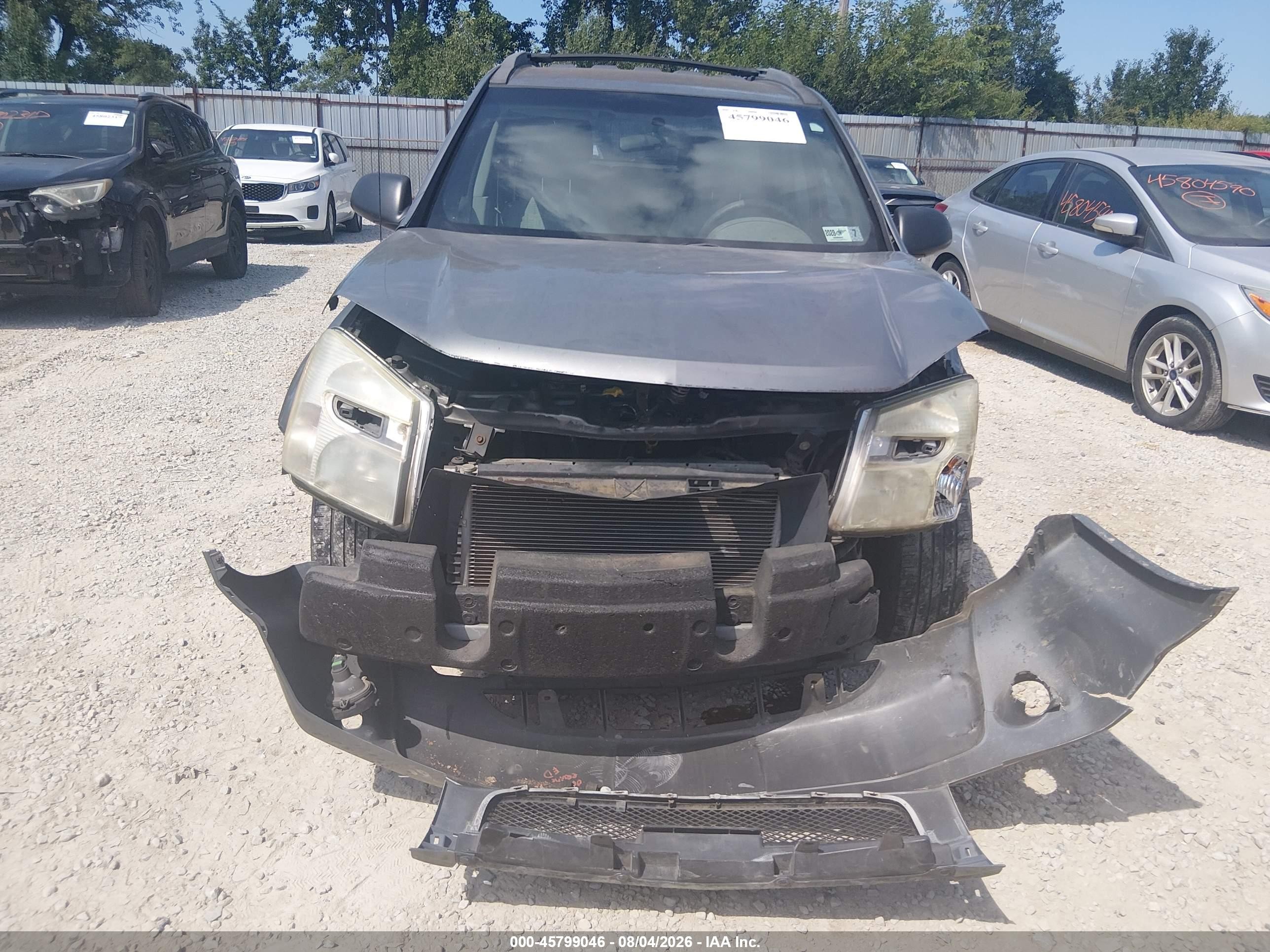 2005 Chevrolet Equinox Ls Gray vin: 2CNDL23F756091184