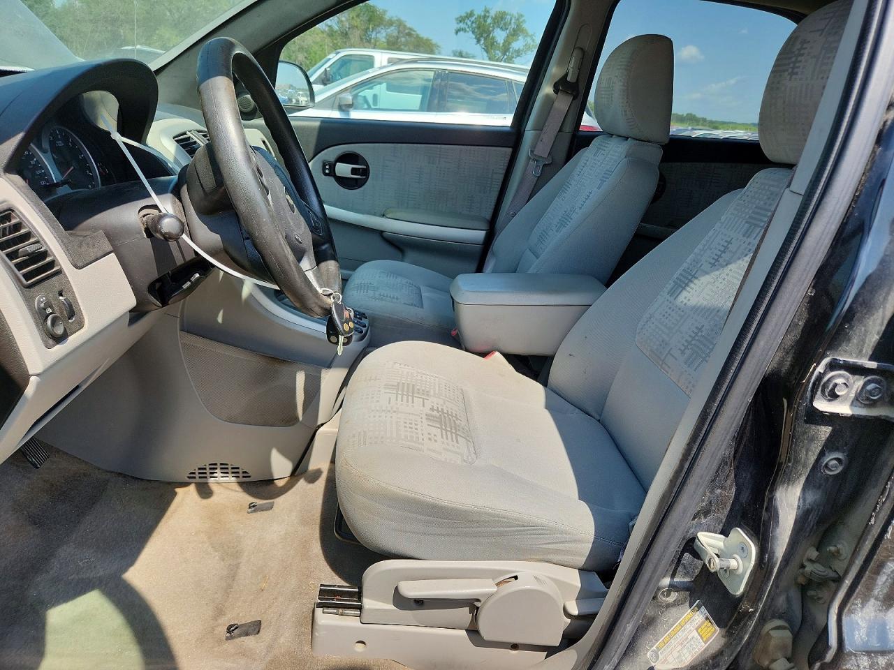 2005 Chevrolet Equinox Ls Black vin: 2CNDL23F756207273