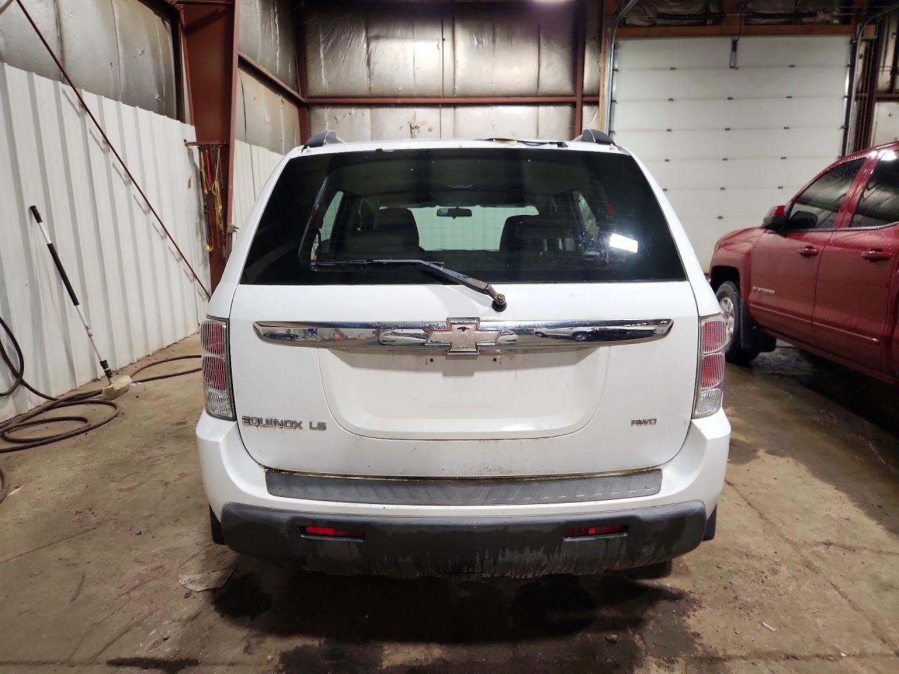 2006 Chevrolet Equinox Ls White vin: 2CNDL23F766132379