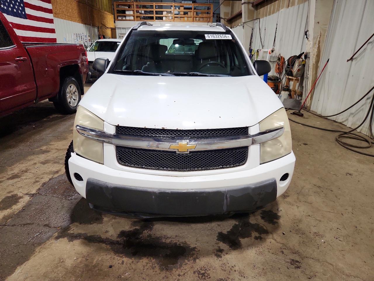 2006 Chevrolet Equinox Ls White vin: 2CNDL23F766132379