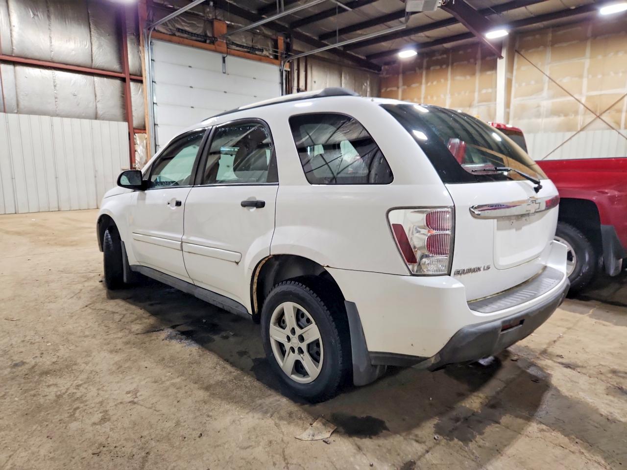 2006 Chevrolet Equinox Ls White vin: 2CNDL23F766132379