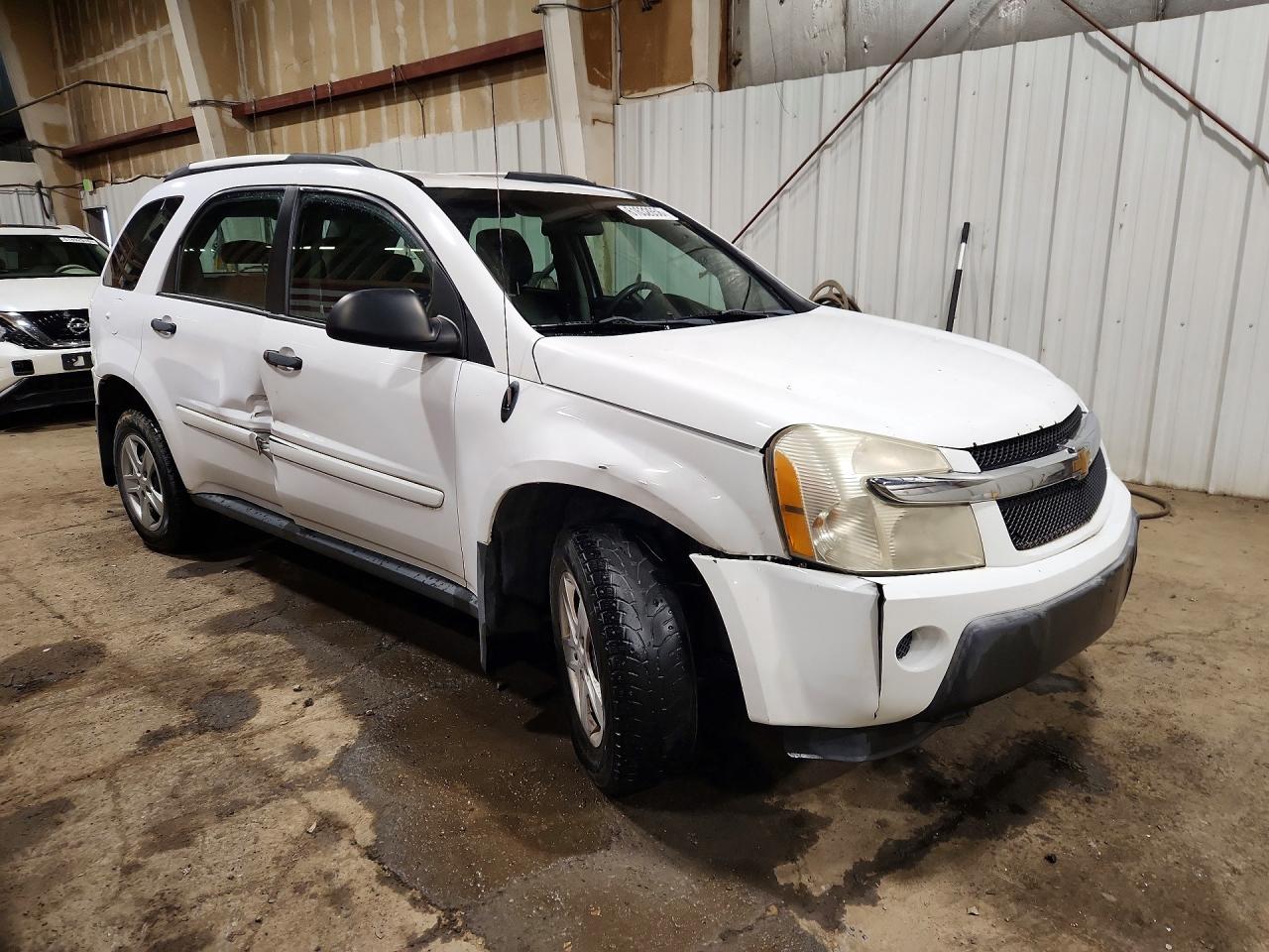 2006 Chevrolet Equinox Ls White vin: 2CNDL23F766132379