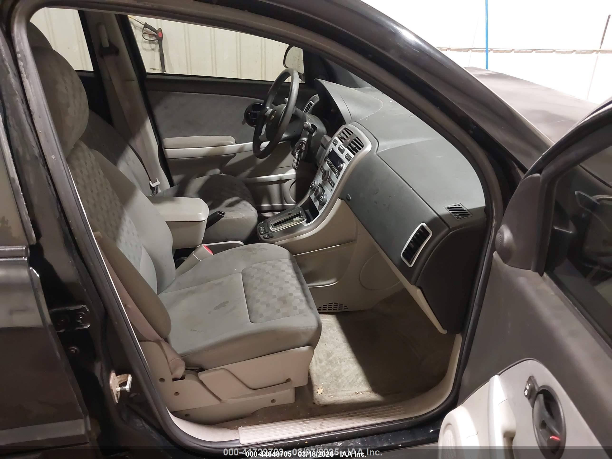 2007 Chevrolet Equinox Ls Black vin: 2CNDL23F776228935