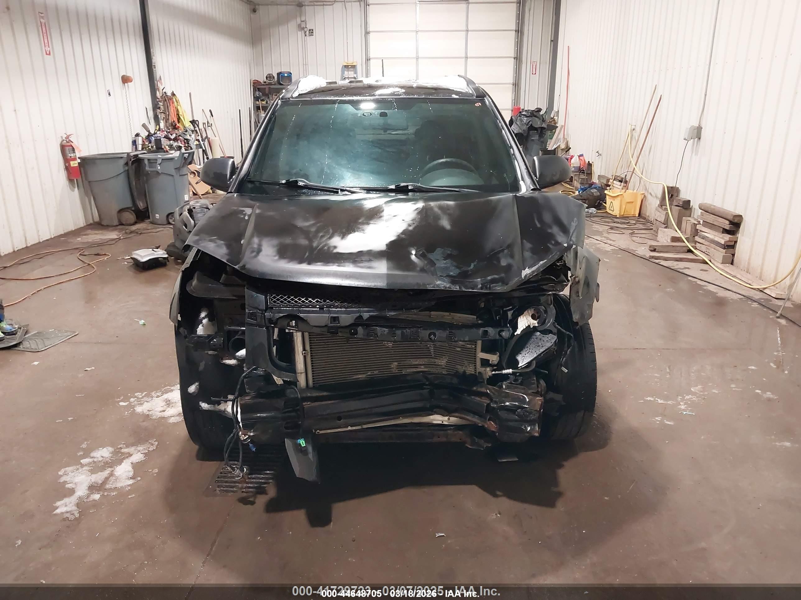 2007 Chevrolet Equinox Ls Black vin: 2CNDL23F776228935