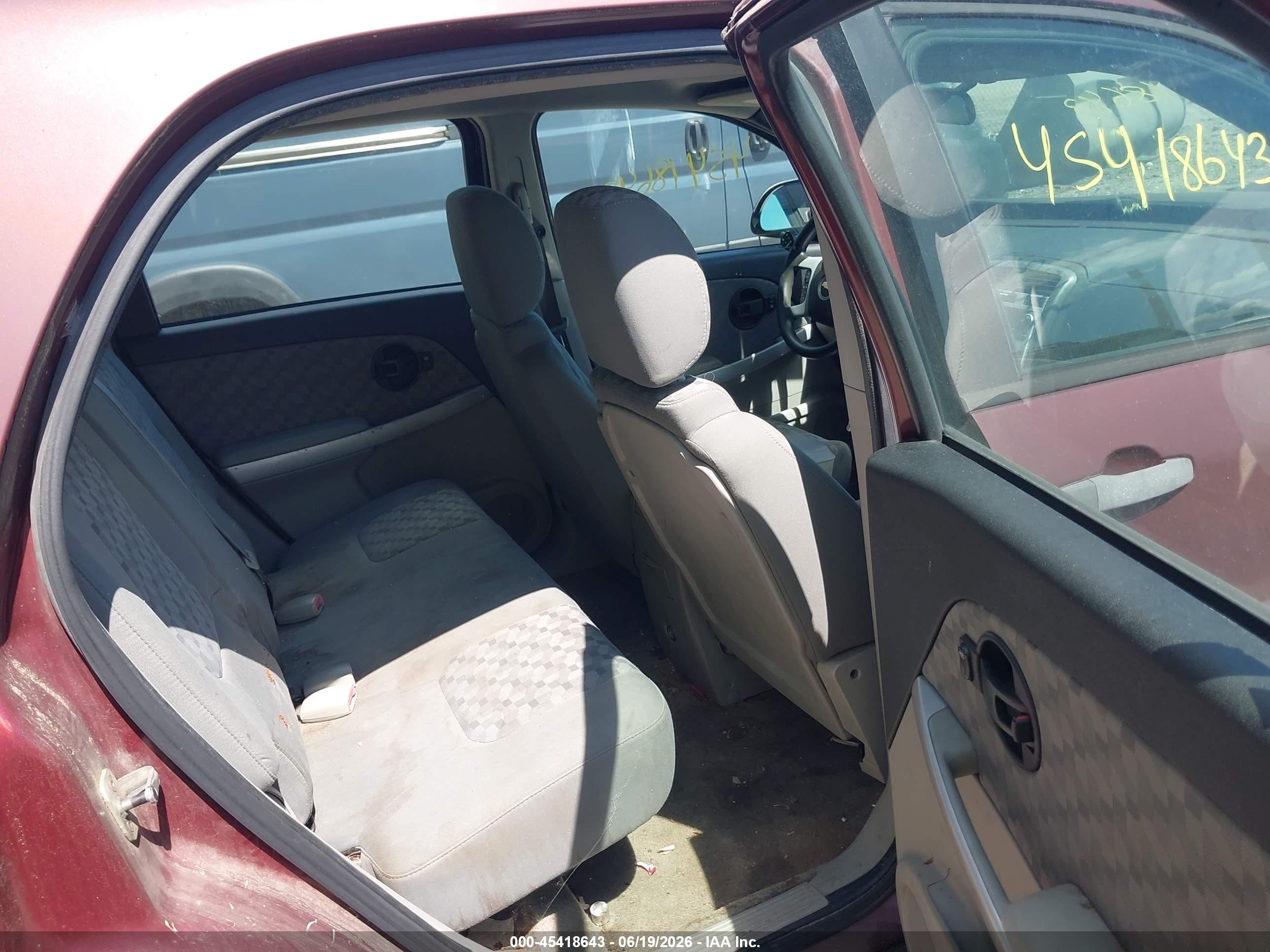 2008 Chevrolet Equinox Ls Purple vin: 2CNDL23F786001052