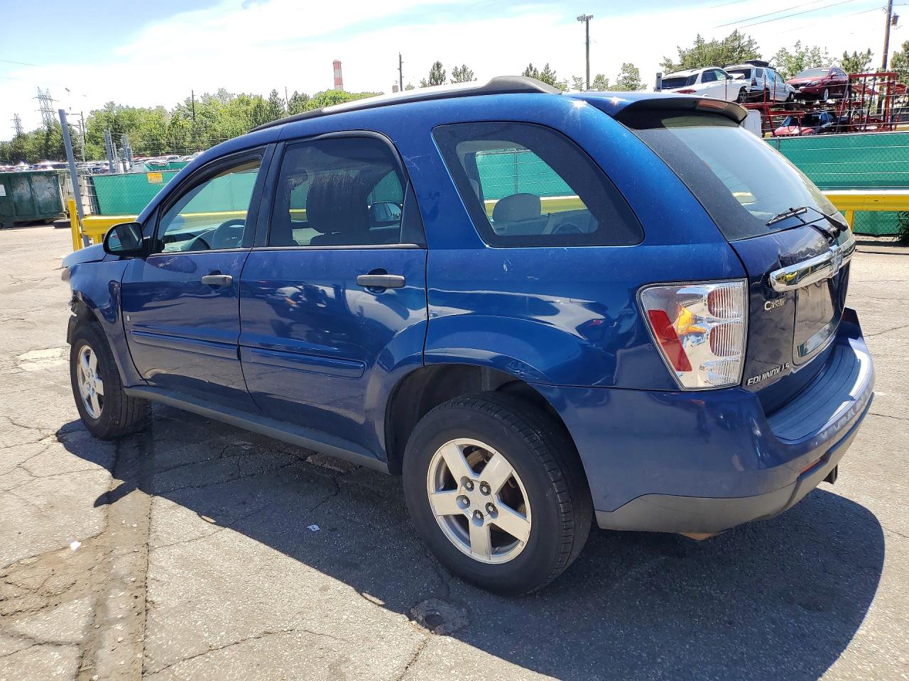 2008 Chevrolet Equinox Ls Синий vin: 2CNDL23F786059341