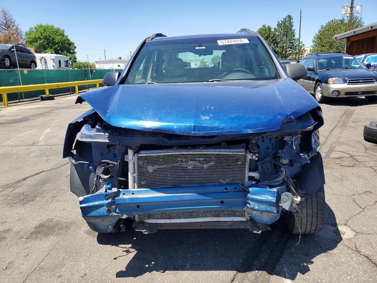 2008 Chevrolet Equinox Ls Синий vin: 2CNDL23F786059341