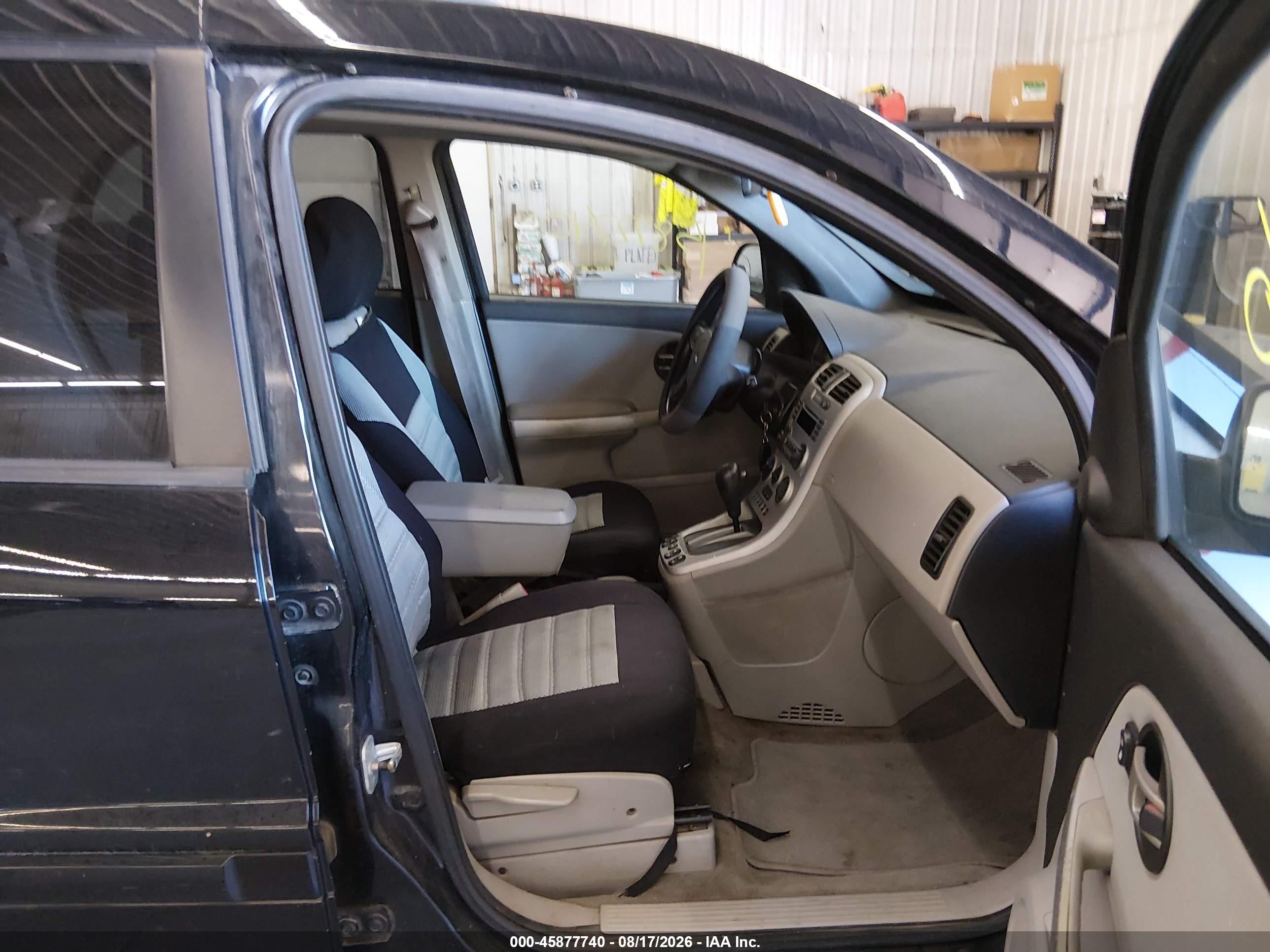 2005 Chevrolet Equinox Ls Black vin: 2CNDL23F856058503