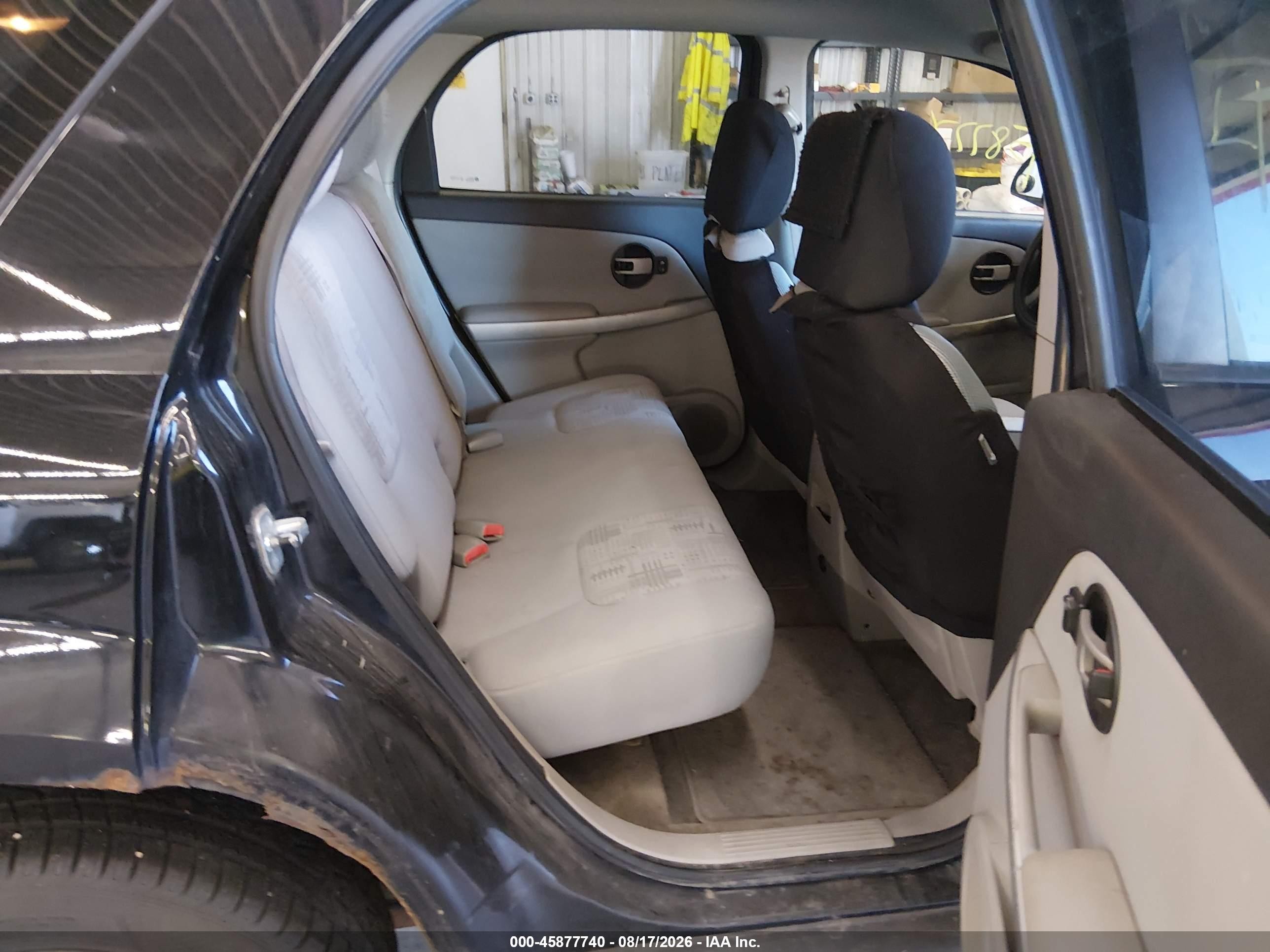 2005 Chevrolet Equinox Ls Black vin: 2CNDL23F856058503