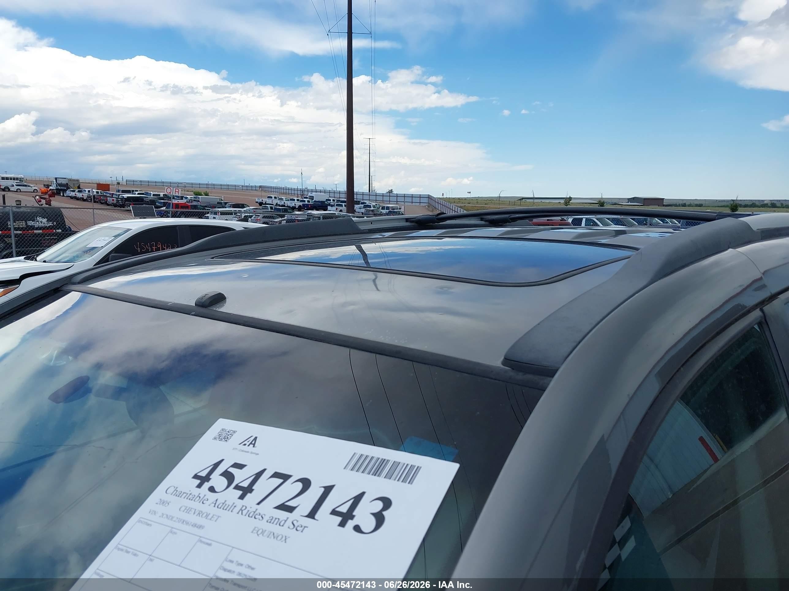 2005 Chevrolet Equinox Ls Silver vin: 2CNDL23F856148489