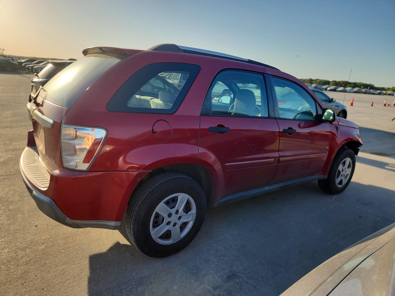 2006 Chevrolet Equinox Ls Красный vin: 2CNDL23F866040813