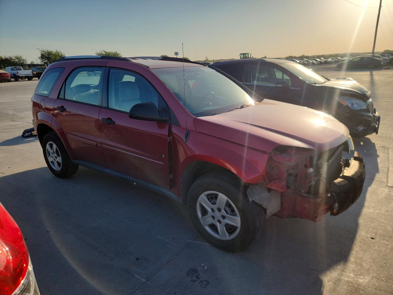 2006 Chevrolet Equinox Ls Красный vin: 2CNDL23F866040813