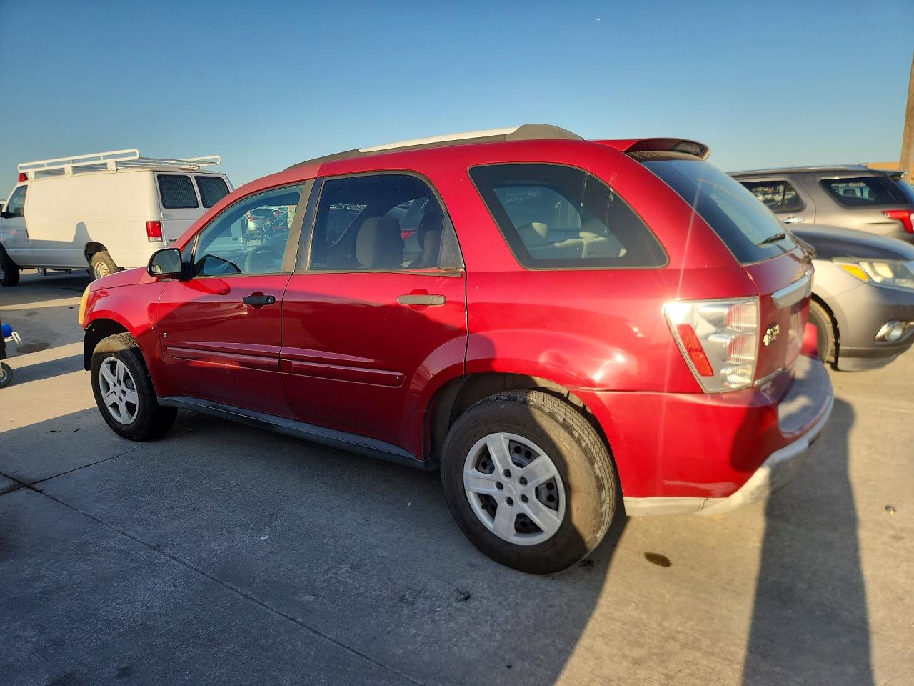 2006 Chevrolet Equinox Ls Красный vin: 2CNDL23F866040813