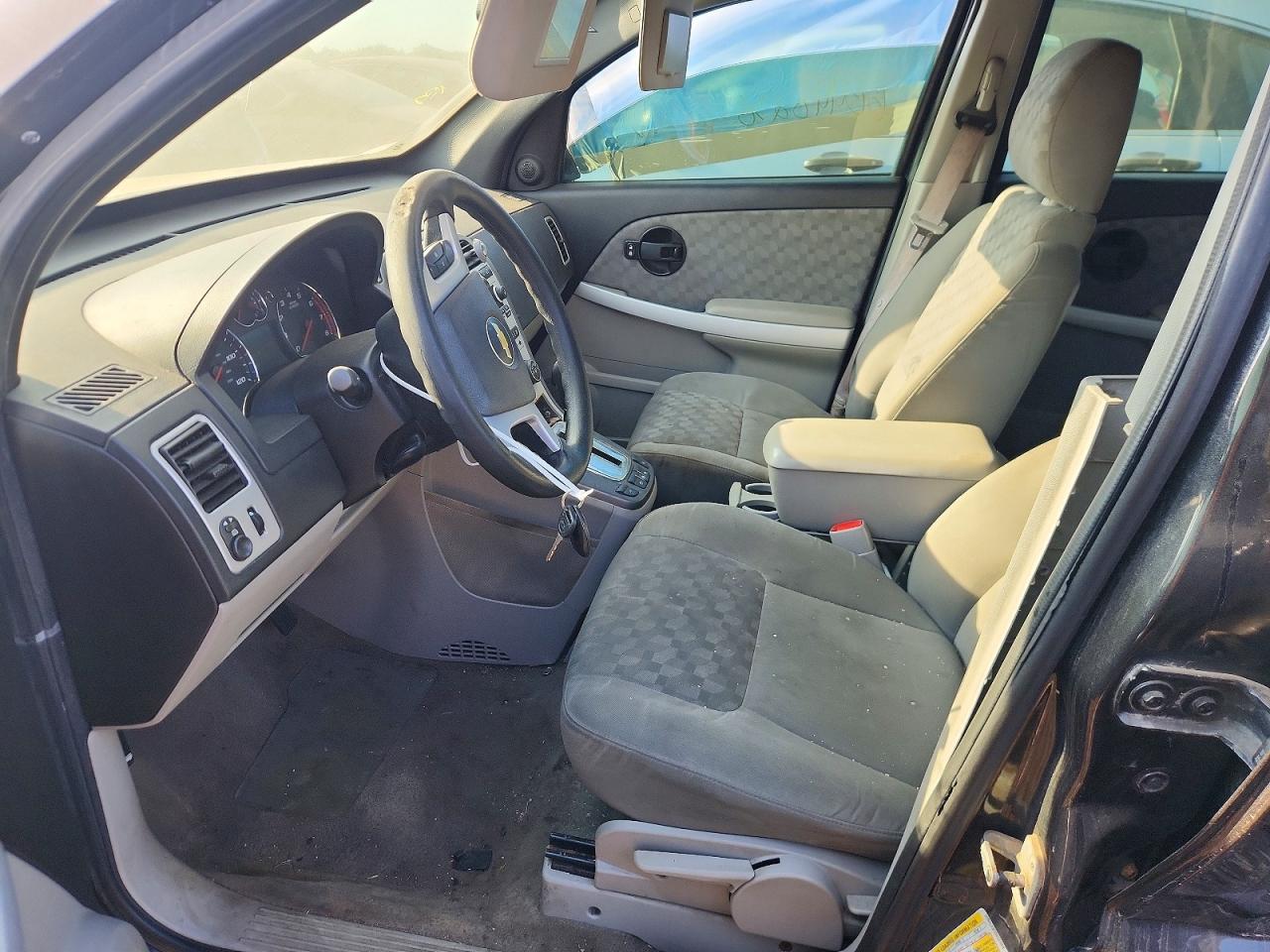 2008 Chevrolet Equinox Ls Black vin: 2CNDL23F886331864