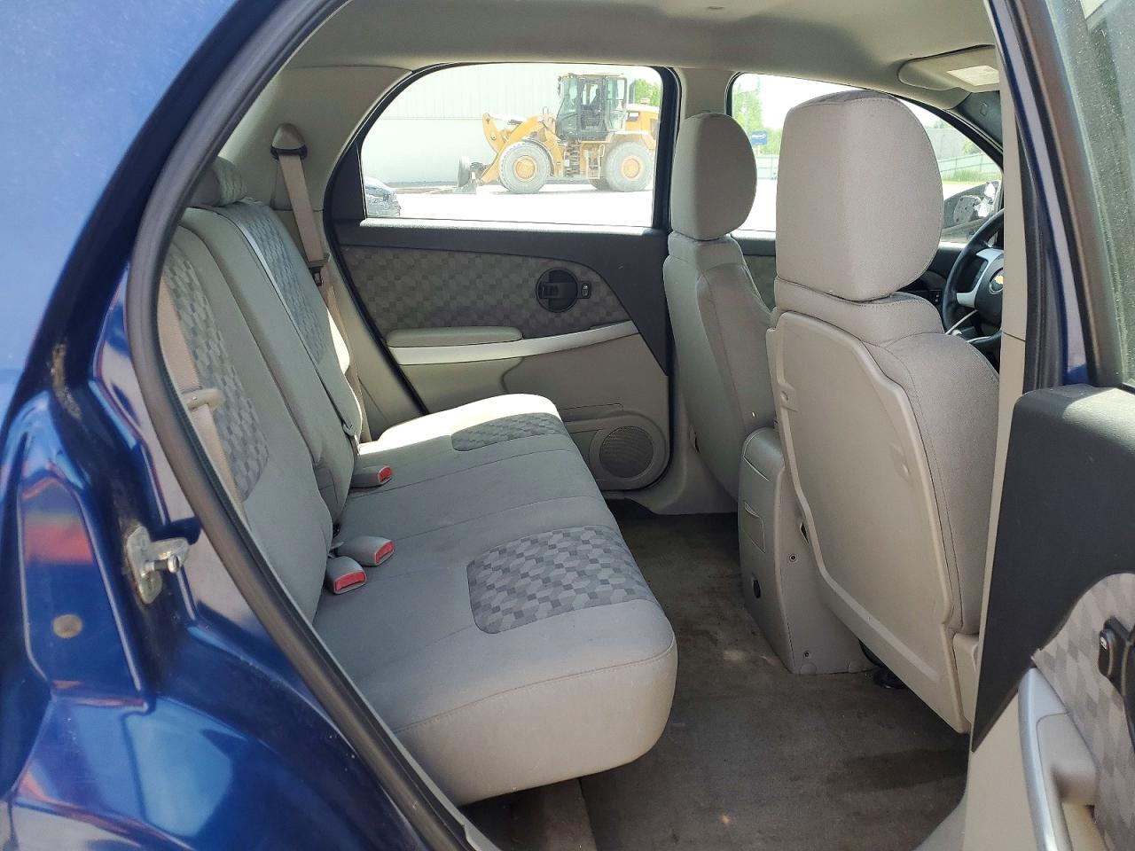 2008 Chevrolet Equinox Ls Blue vin: 2CNDL23F886334926