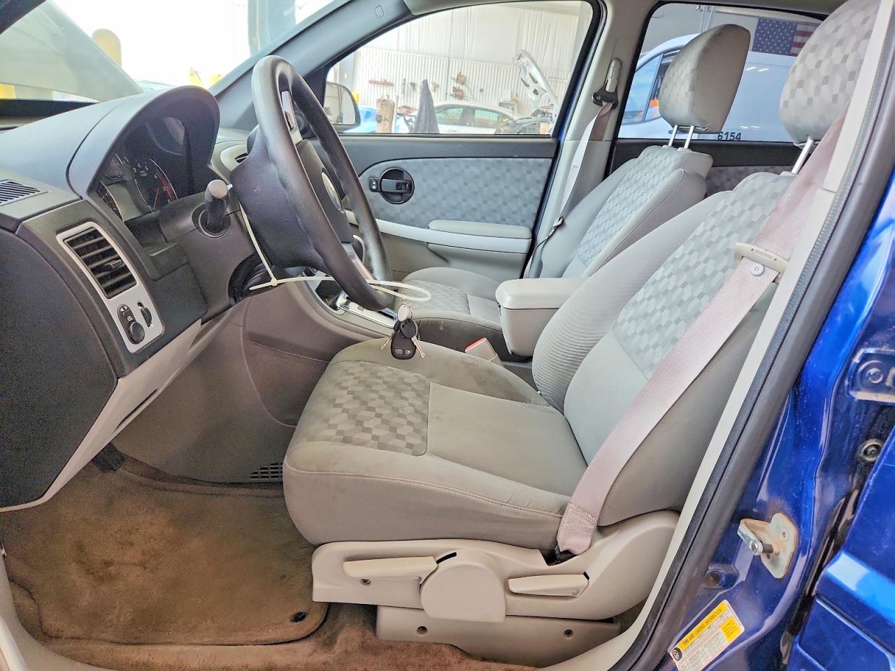 2008 Chevrolet Equinox Ls Blue vin: 2CNDL23F986347782