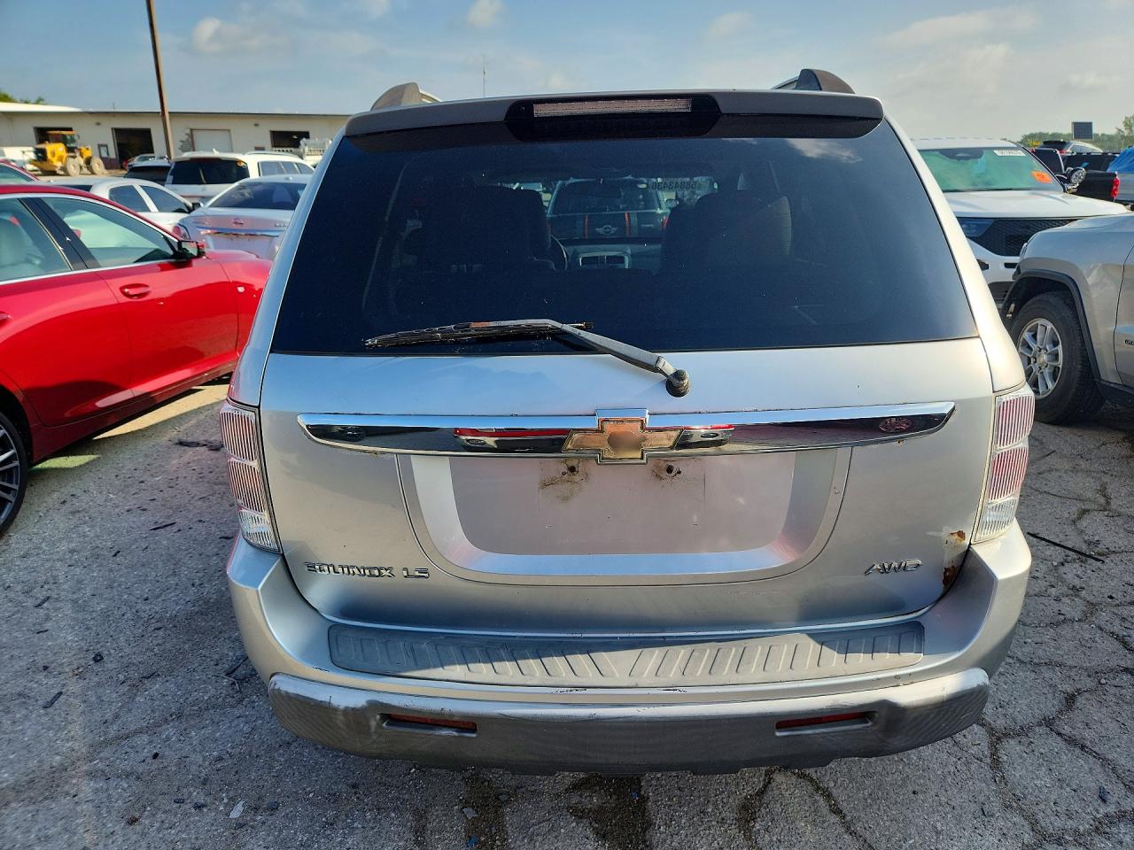 2005 Chevrolet Equinox Ls Silver vin: 2CNDL23FX56036020