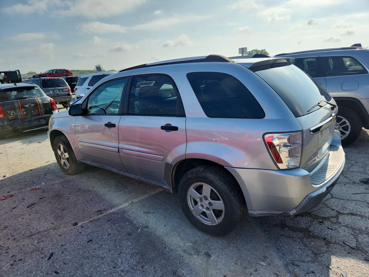 2005 Chevrolet Equinox Ls Silver vin: 2CNDL23FX56036020